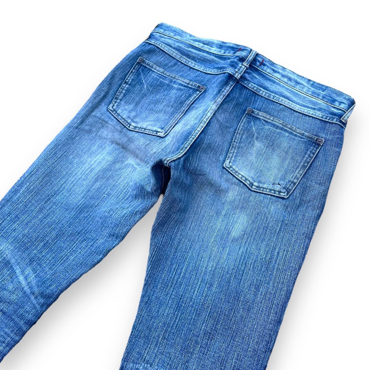 If Six Was Nine × Le Grande Bleu (L.G.B.) × NANO universe 🇯🇵 NANO UNIVERSE JAPAN DISTRESSED DENIM PANTS Size US 32 / EU 48 - 8 Thumbnail