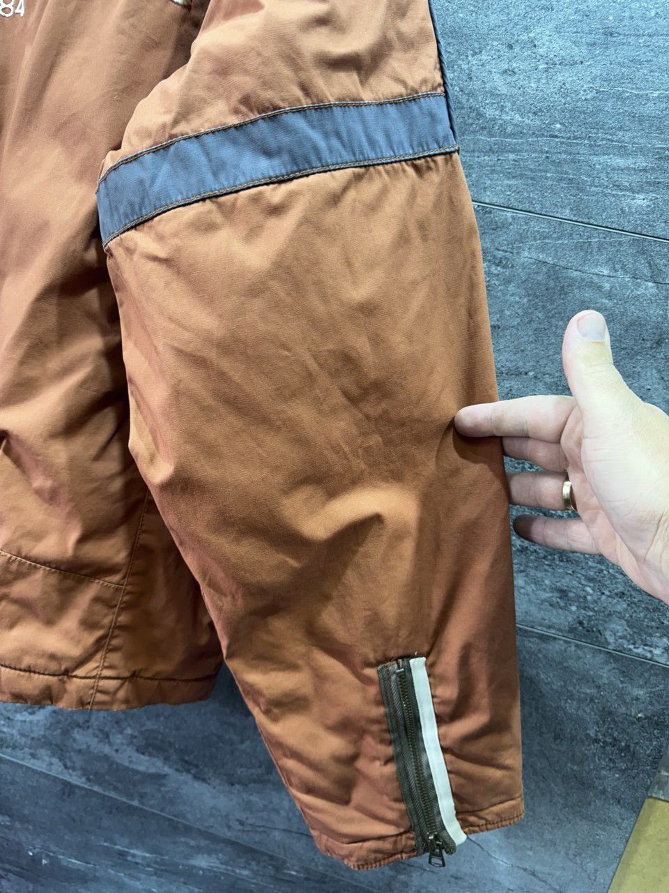 Alpha Industries Breitling Sturgis Bomber Vintag Rare Jacket