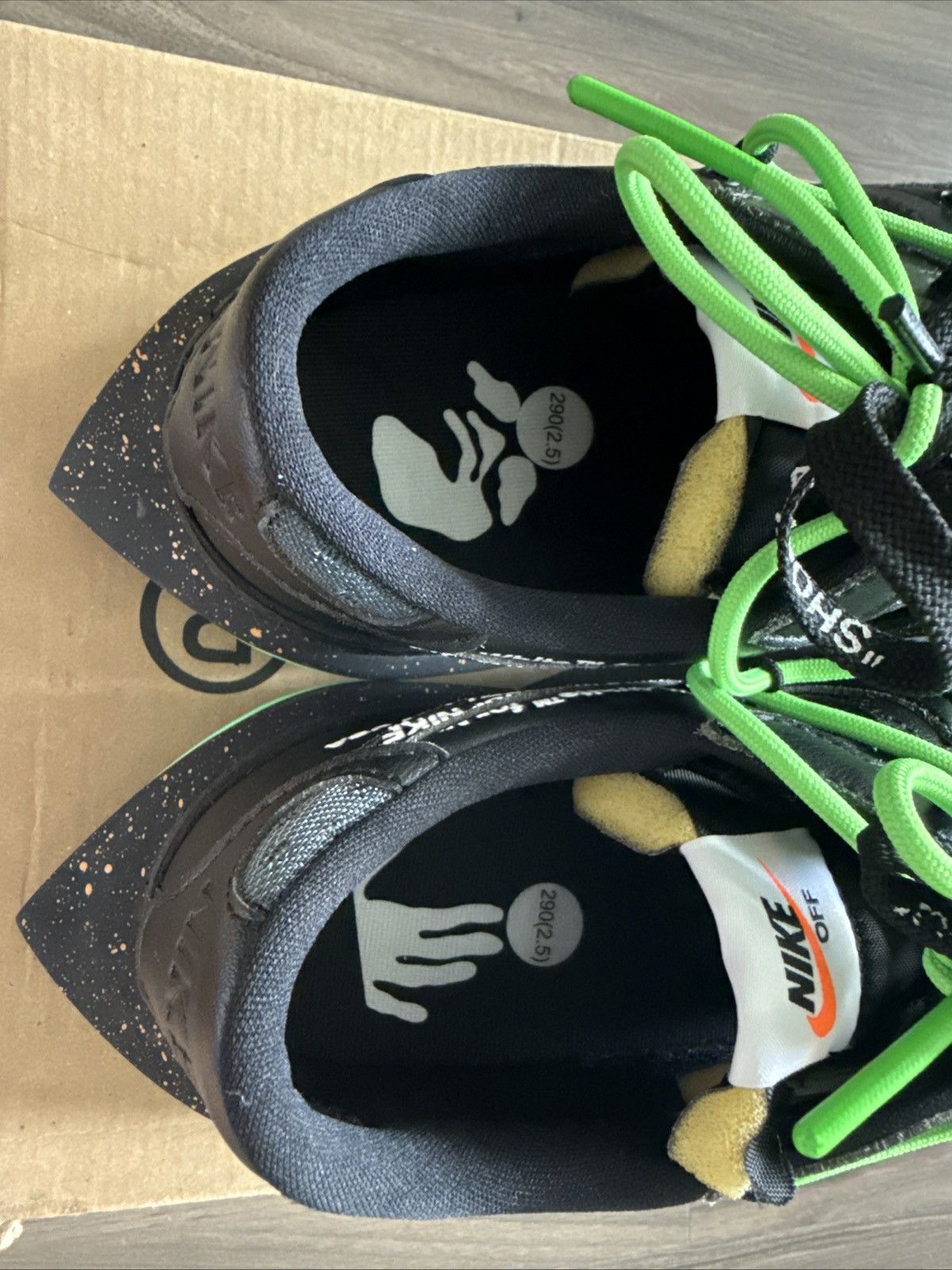 Nike Size 11 - Nike Off-White x Blazer Low Black Size US 11 / EU 44 - 5 Thumbnail
