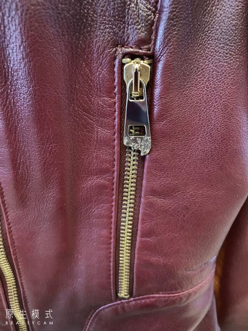 Versace Versace Genuine leather zipper leather jacket Size S / US 4 / IT 40 - 5 Thumbnail