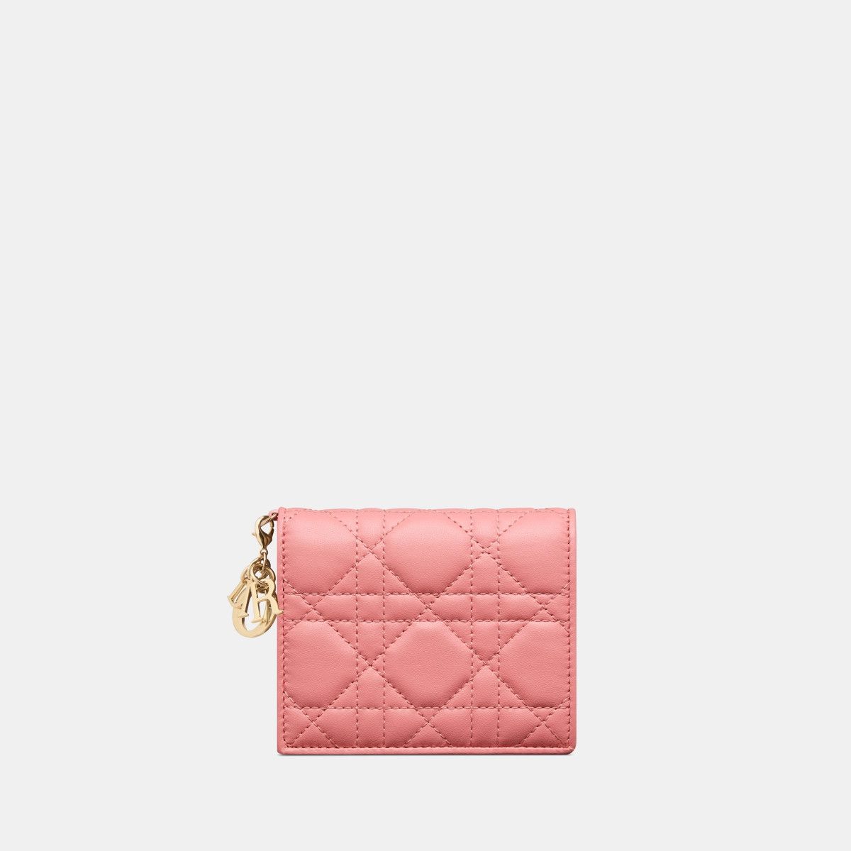 Dior o1bcso1str0226 Size:OS/ Mini Lady Dior Wallet in Pink Size ONE SIZE - 1 Thumbnail