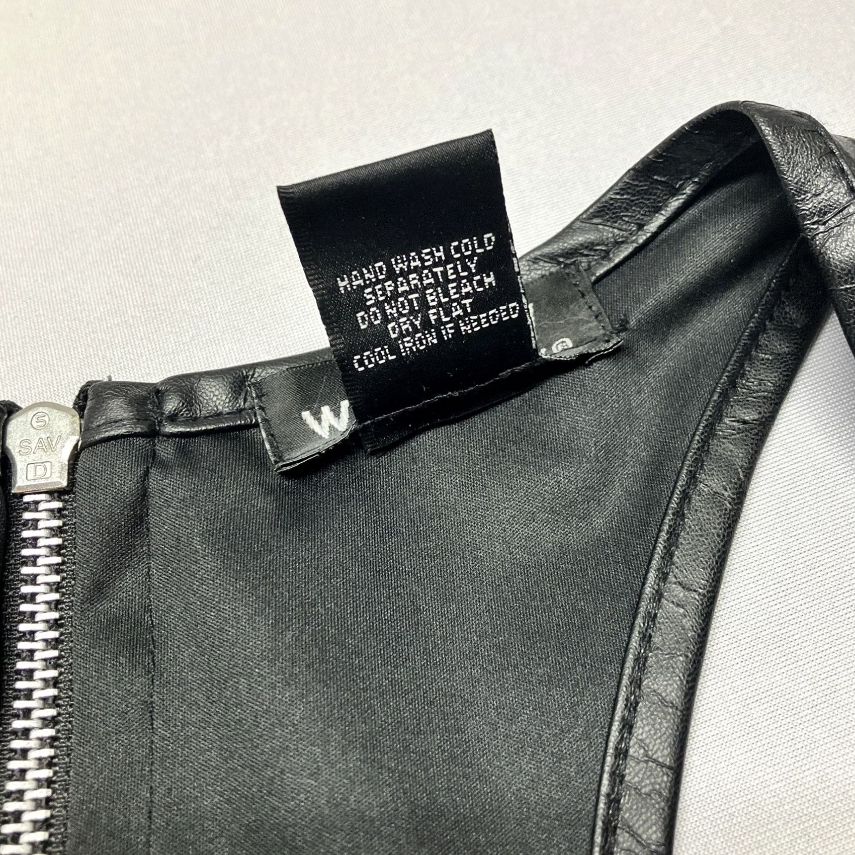 Vintage VINTAGE Wet Seal Dress Womens L Black HiLo Faux Leather Pink Chiffon Whimsygoth Ballerina Size Size L / US 10 / IT 46 - 5 Thumbnail