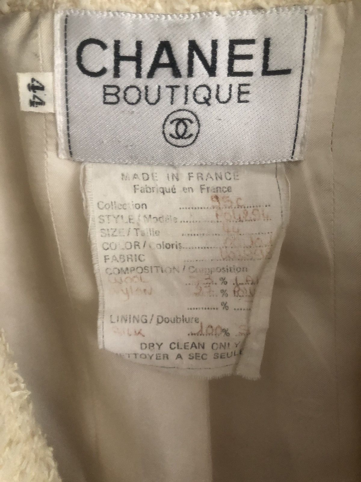 Chanel Chanel tweed t44 Size S / US 4 / IT 40 - 2 Thumbnail