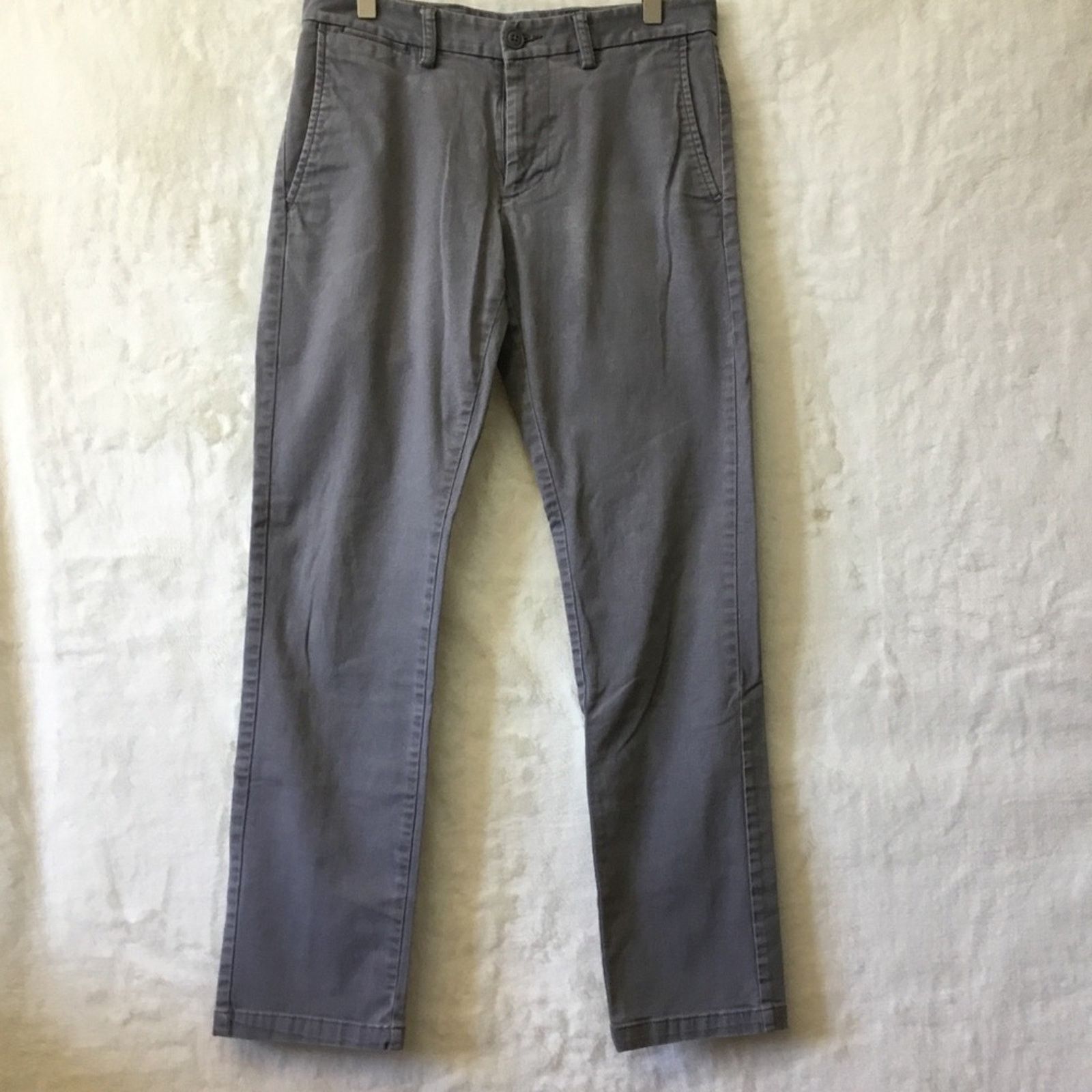 Old Navy Old Navy Charcoal Gray Ultimate Slim Chino Pants Size US 28 / EU 44 - 1 Thumbnail