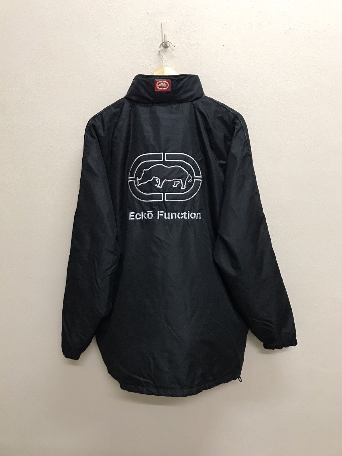 Ecko Unltd. × JNCO × Vintage Vintage Ecko Function Backhit Biglogo Windbreaker Jacket Size US XL / EU 56 / 4 - 18 Thumbnail