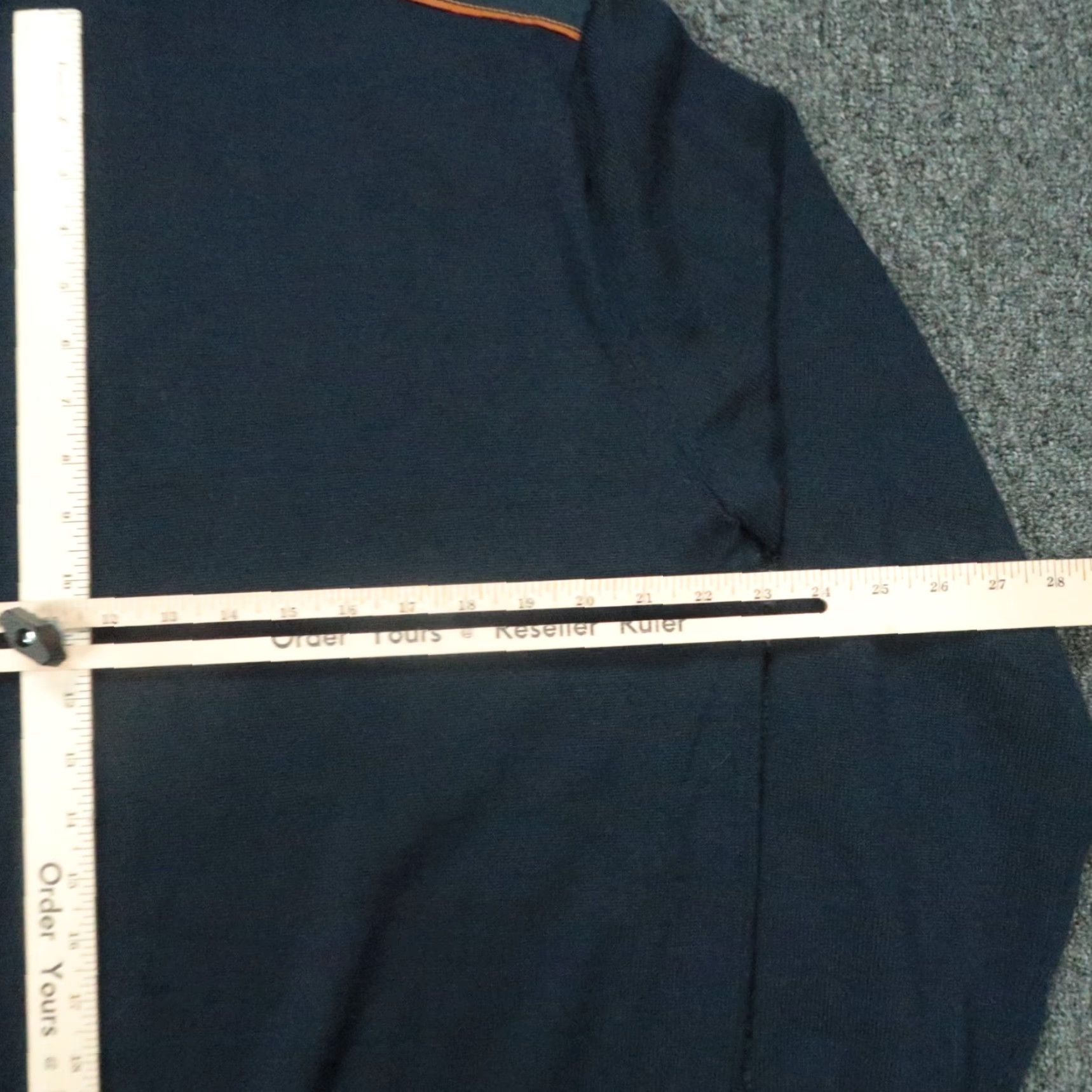 Orvis Orvis Sweater Mens Large Blue Merino Wool Quarter Zip Pullover Jumper Size US L / EU 52-54 / 3 - 6 Thumbnail