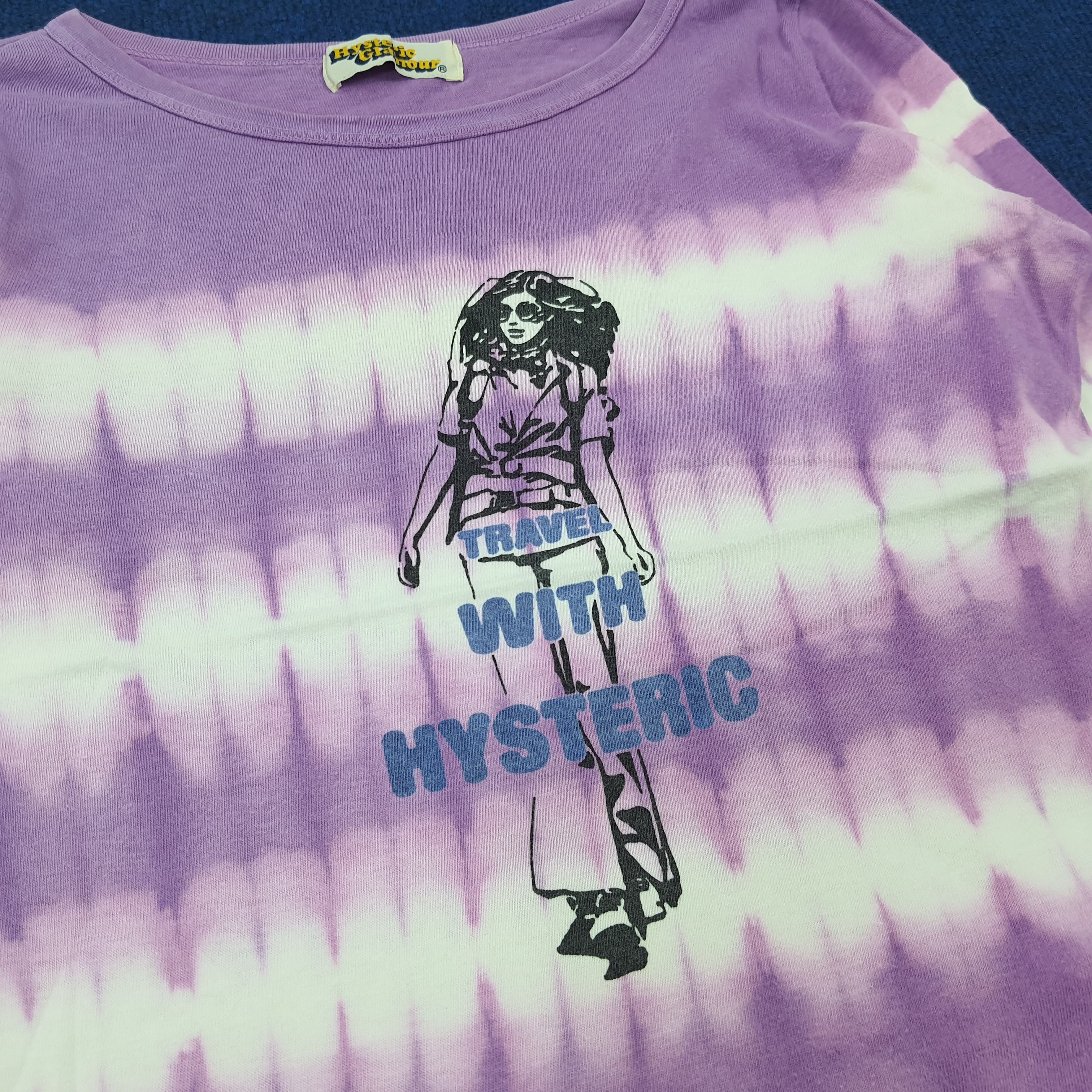 Hysteric Glamour × Japanese Brand × Vintage Vintage Hysteric Glamour Japanese Brand Tie Dye Tshirt Size S / US 4 / IT 40 - 2 Thumbnail