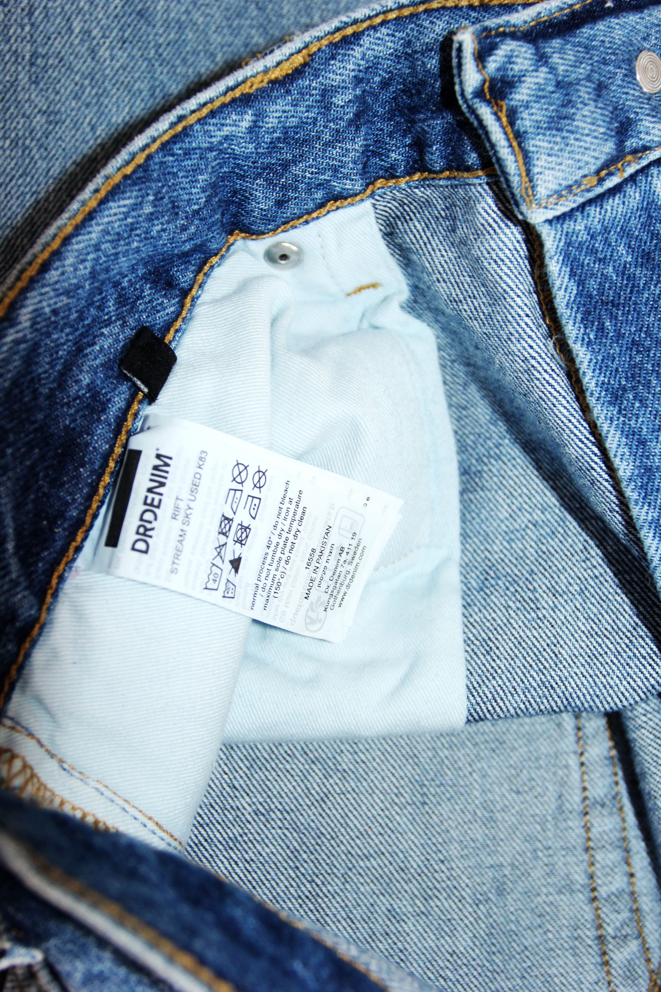 Dr. Denim BNWT AW24 DR.DENIM RIFT STREAM SKY DENIM JEANS 32 Size US 32 / EU 48 - 9 Thumbnail