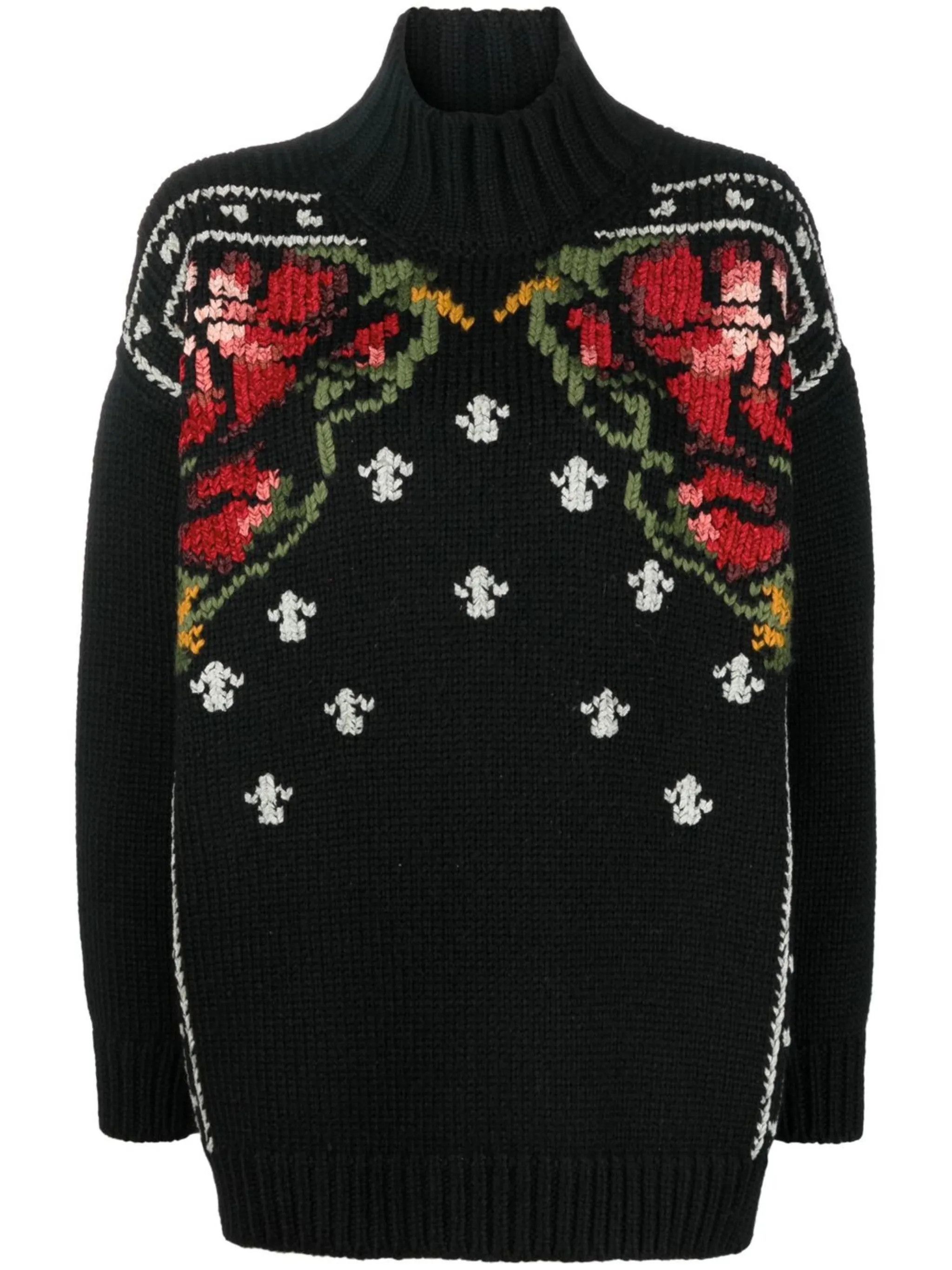 Golden Goose o1y0825 Turtleneck Sweater in Multicolor Size L / US 10 / IT 46 - 1 Thumbnail