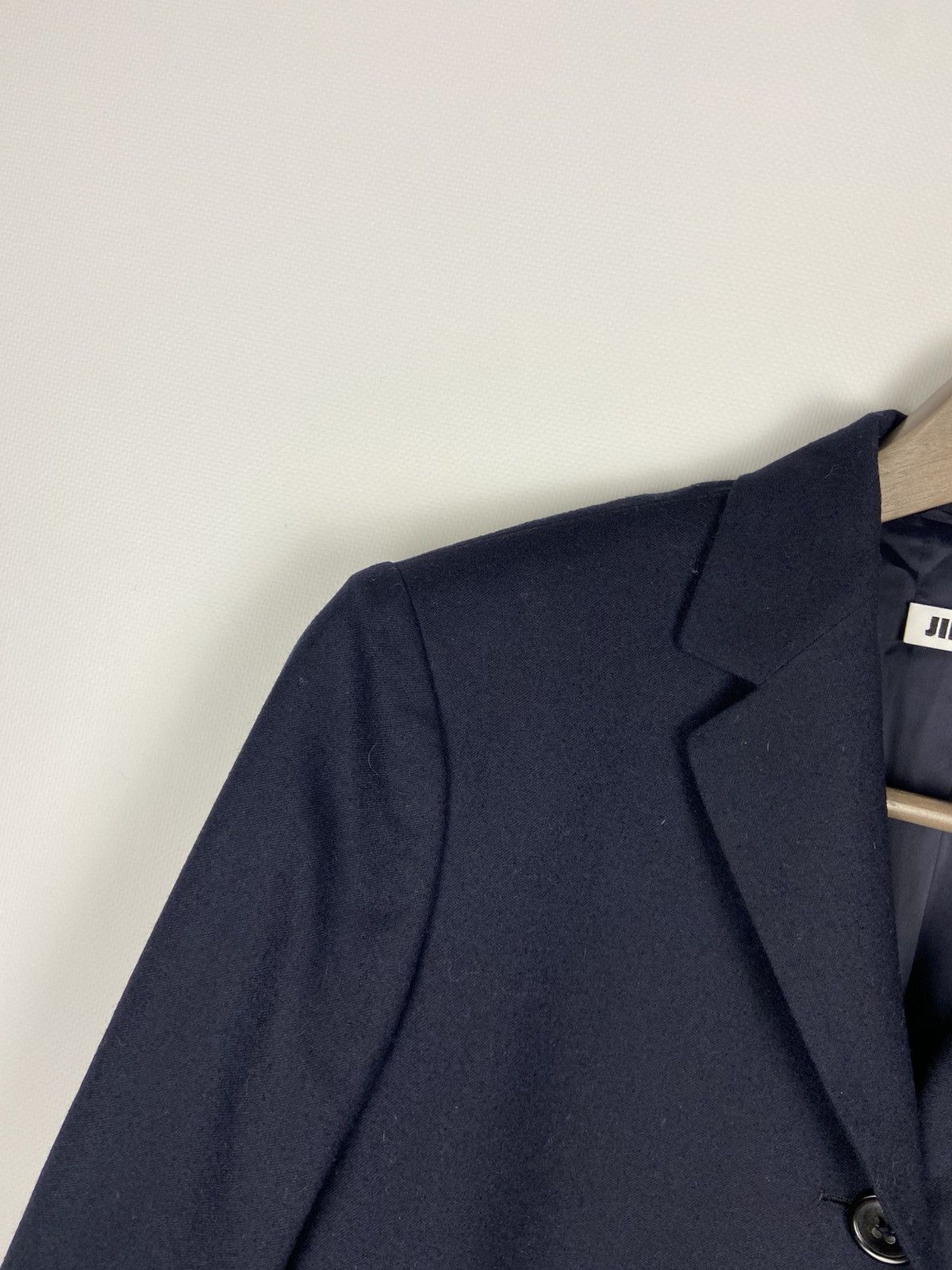 Jil Sander Jil Sander Blue Women's Button Wool Blazer Sz 34 Size XXS / US 00 / IT 34 - 4 Thumbnail