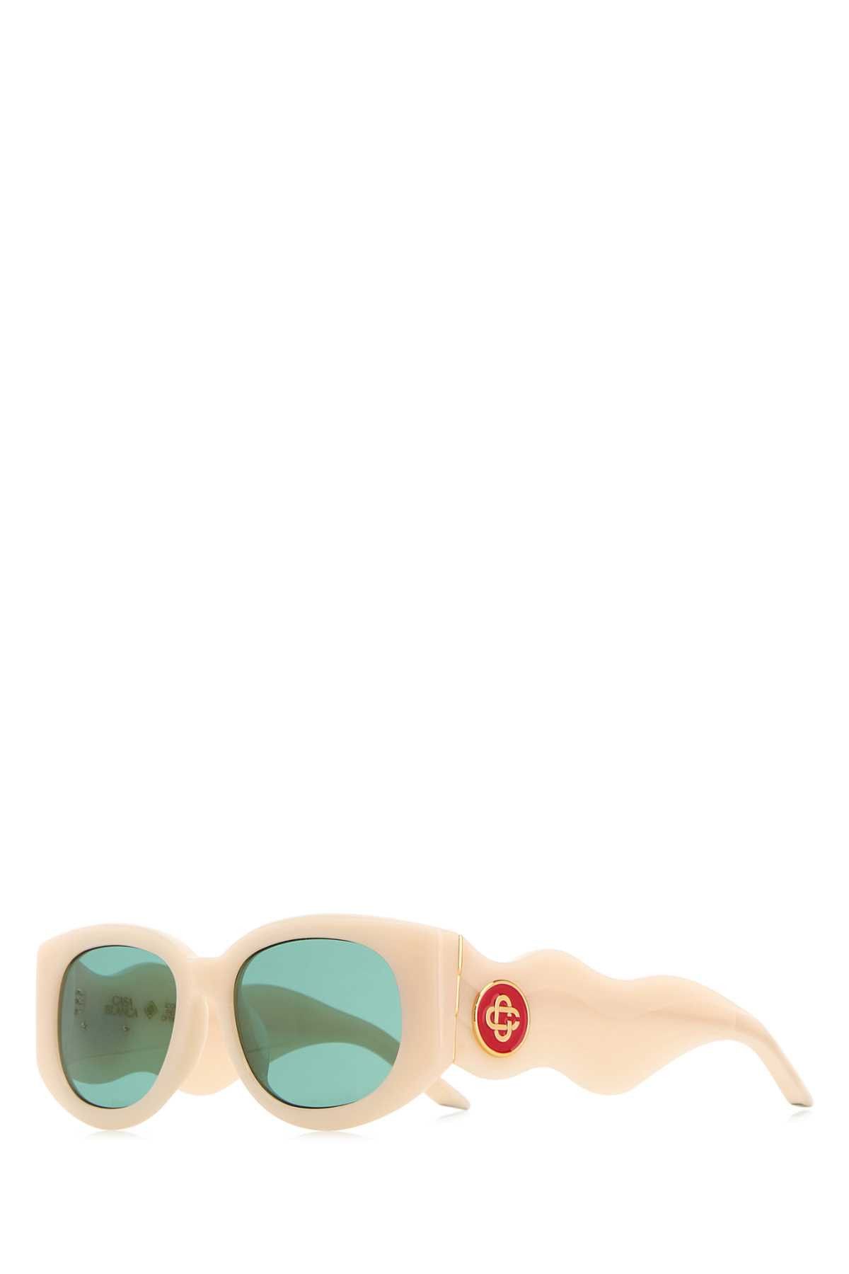 Casablanca Ivory Acetate Sunglasses Size ONE SIZE - 1 Thumbnail