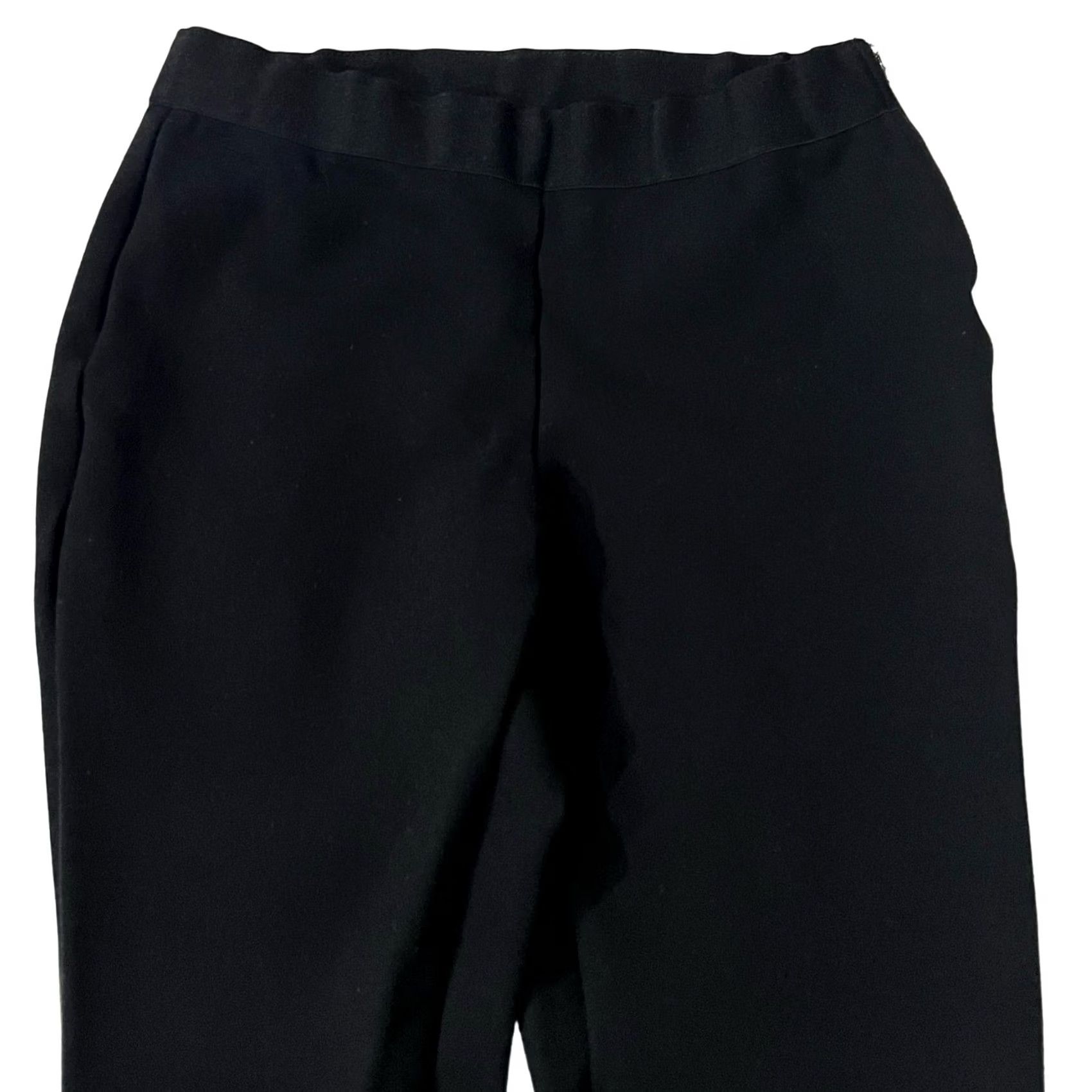 J.Crew J.Crew Gigi Ponte Pant Black Stretch Side Closure Zipper H4101 Women’s Sz 4 Size 27" / US 4 / IT 40 - 2 Thumbnail