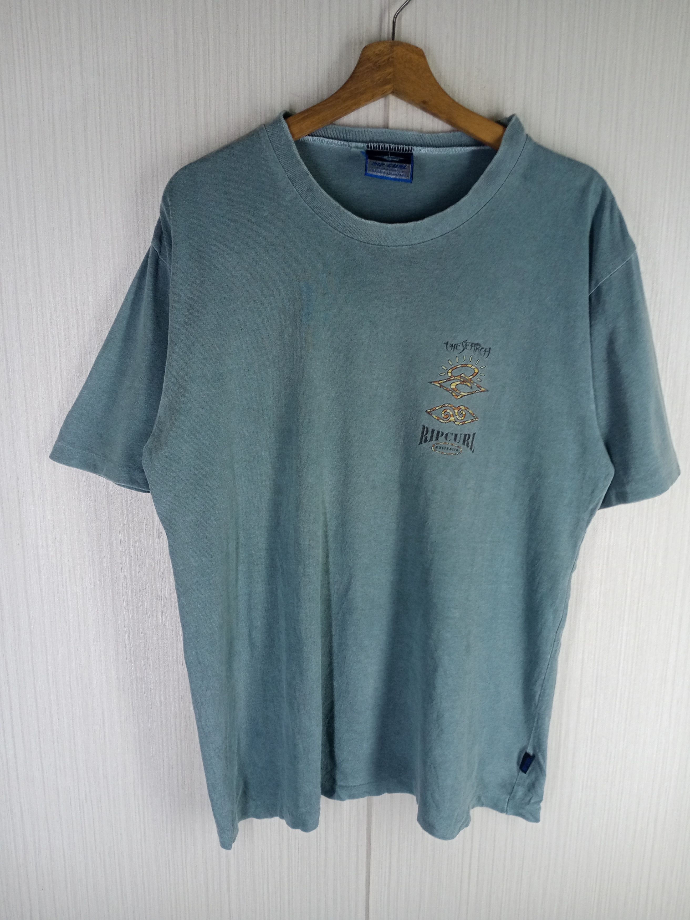 Rip Curl Rare Vintage 90s RipCurl Australia The Search Tshirt Size US L / EU 52-54 / 3 - 9 Thumbnail