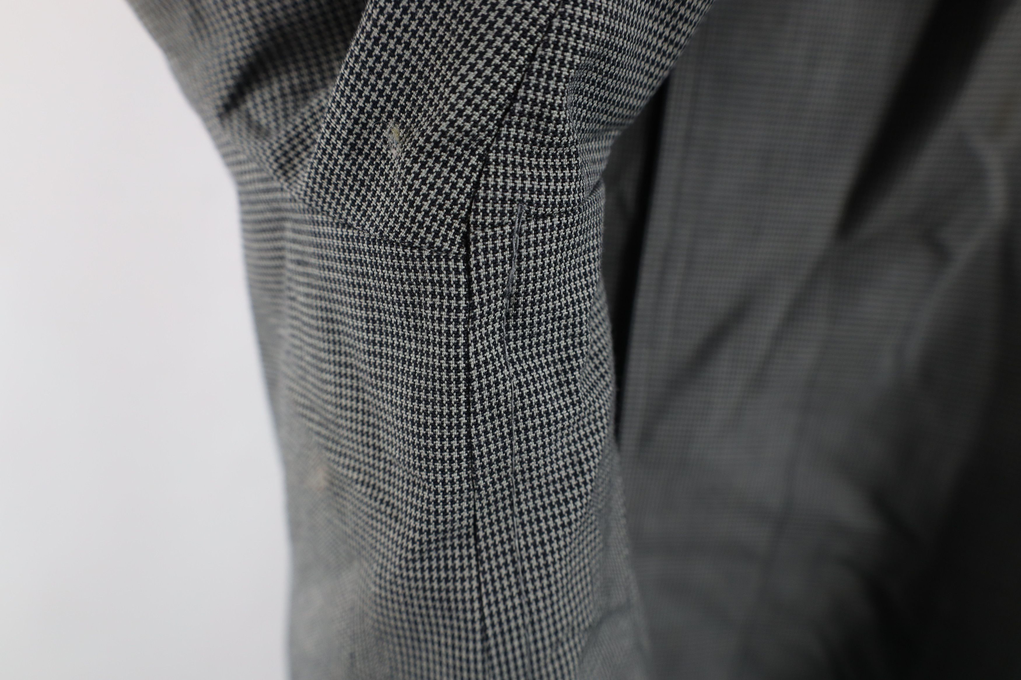 Vintage Vintage 60s Streetwear Houndstooth Rain Coat Jacket USA Size US XXL / EU 58 / 5 - 5 Thumbnail