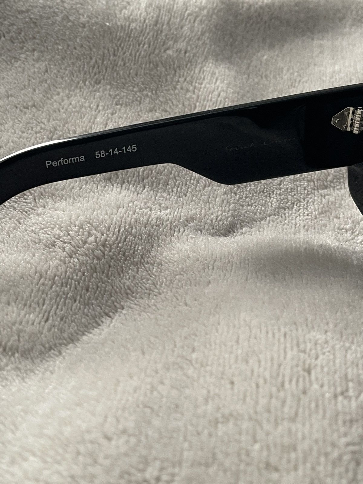 Rick Owens Rick Owens Performa Sunglasses Size ONE SIZE - 5 Thumbnail