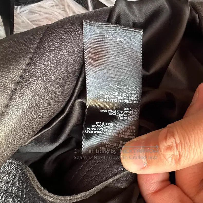 Amiri Amiri Motorcycle leather jacket Size US S / EU 44-46 / 1 - 7 Thumbnail