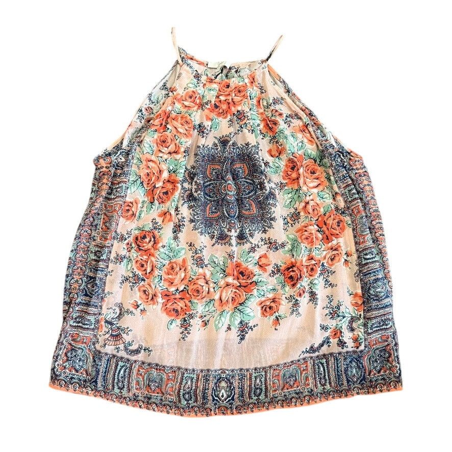 Joie Joie Amarey Silk Halter Top in Garden Rose, Size XS Size XS / US 0-2 / IT 36-38 - 1 Thumbnail