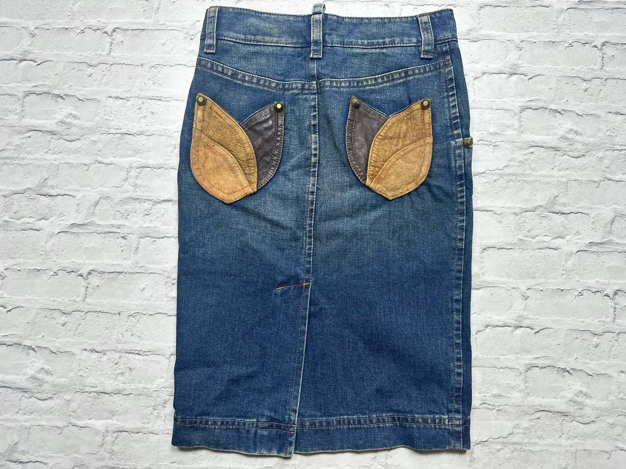 Dsquared2 × Japanese Brand Dsquared2 Womens Jeans Skirt 38 Italy Rare Y2K Size 26" / US 2 / IT 38 - 1 Thumbnail