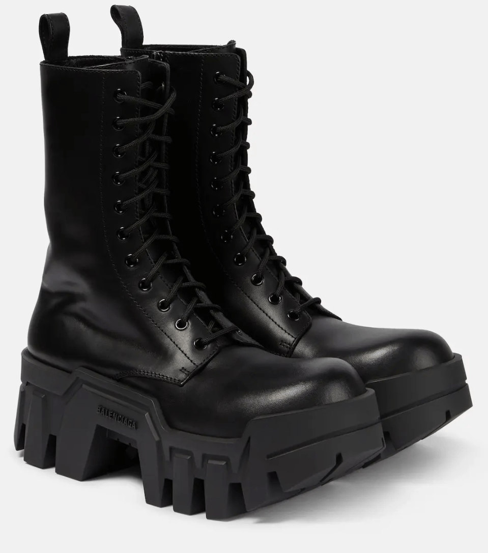 Balenciaga BALENCIAGA Bulldozer Lace-up Boots Size US 9 / EU 42 - 3 Thumbnail
