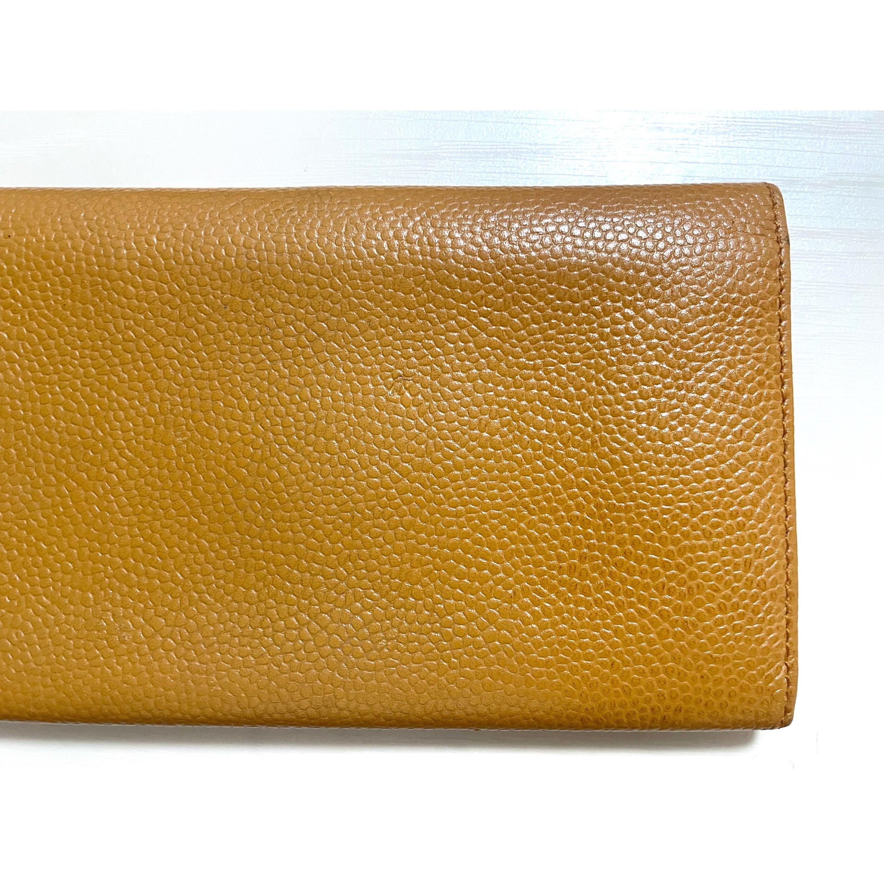 Dior Vintage Christian Dior beige brown grained leather wallet wi Size ONE SIZE - 3 Thumbnail