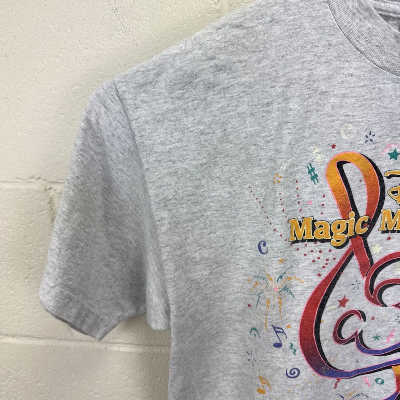 Disney Vintage Disney Magic Music Days Mickey Mouse T-Shirt Adult XL Gray Size US XL / EU 56 / 4 - 6 Thumbnail