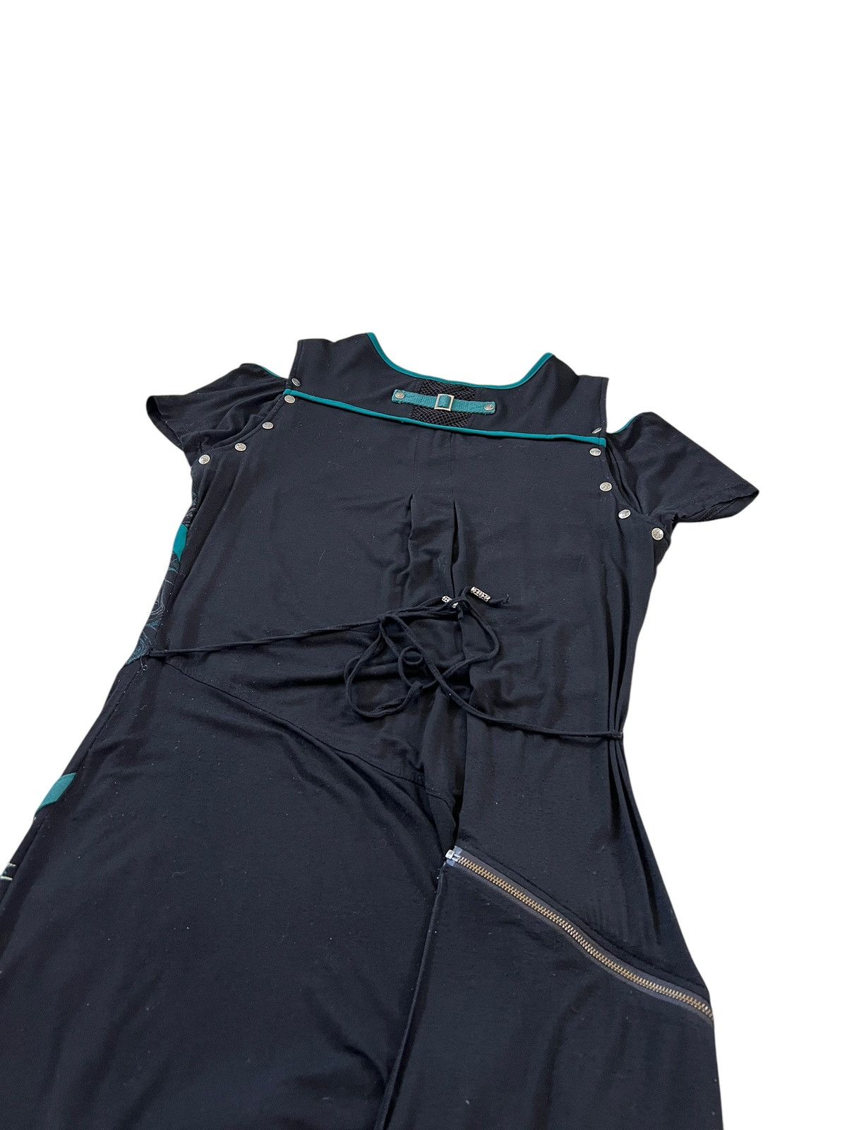 Japanese Brand × Seditionaries Ozz Croce 🇯🇵 Goth Punk Mini Dress Size S / US 4 / IT 40 - 18 Thumbnail