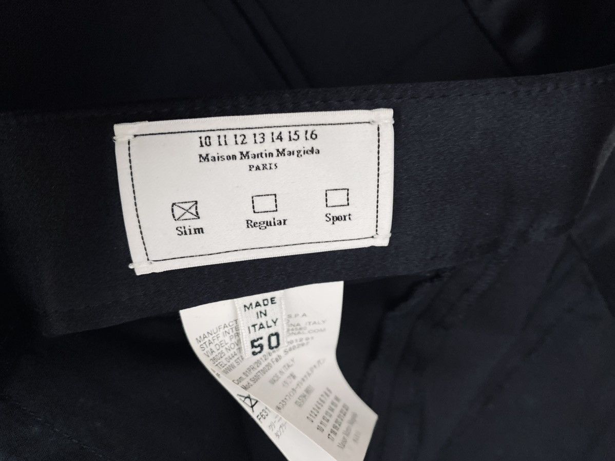 Maison Margiela Maison Margiela 🇮🇹 Black Wool Shawl Lapel 2-btn Tux 50R NWT Size 40R - 21 Thumbnail