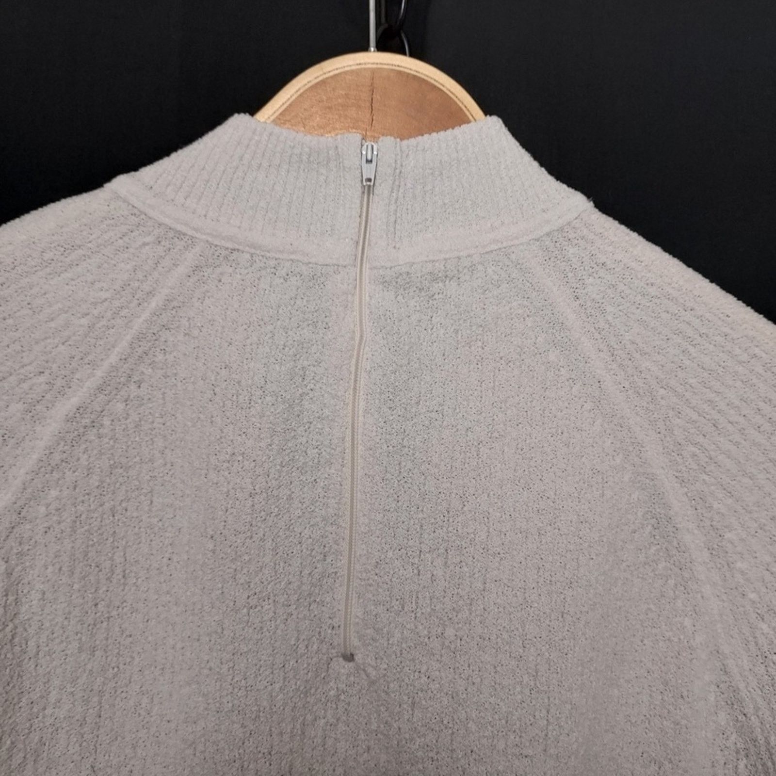 Vintage Vintage Island Knitwear California White Mock Neck Sweater Size S / US 4 / IT 40 - 5 Thumbnail