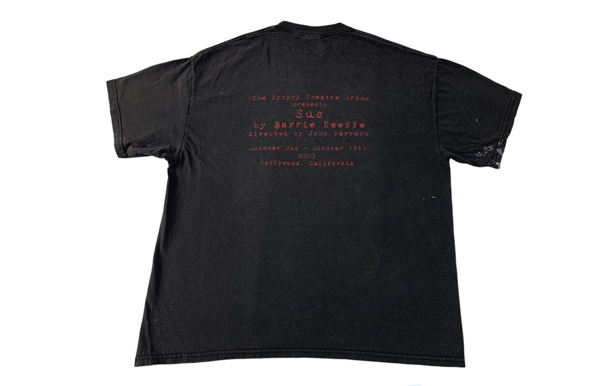 Vintage 90s SUS By Barrie Keefe Thriller Drama Police Racist Tee Size US XL / EU 56 / 4 - 2 Thumbnail