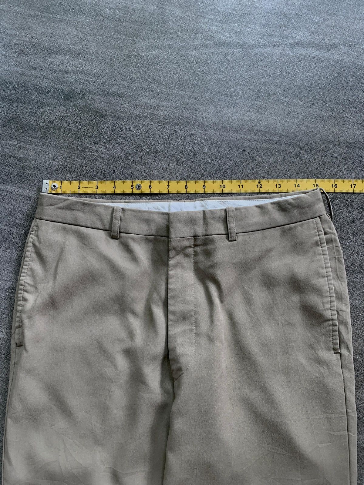 Yohji Yamamoto FREE TAX! AAR Wool Straight Trousers Size US 30 / EU 46 - 11 Thumbnail