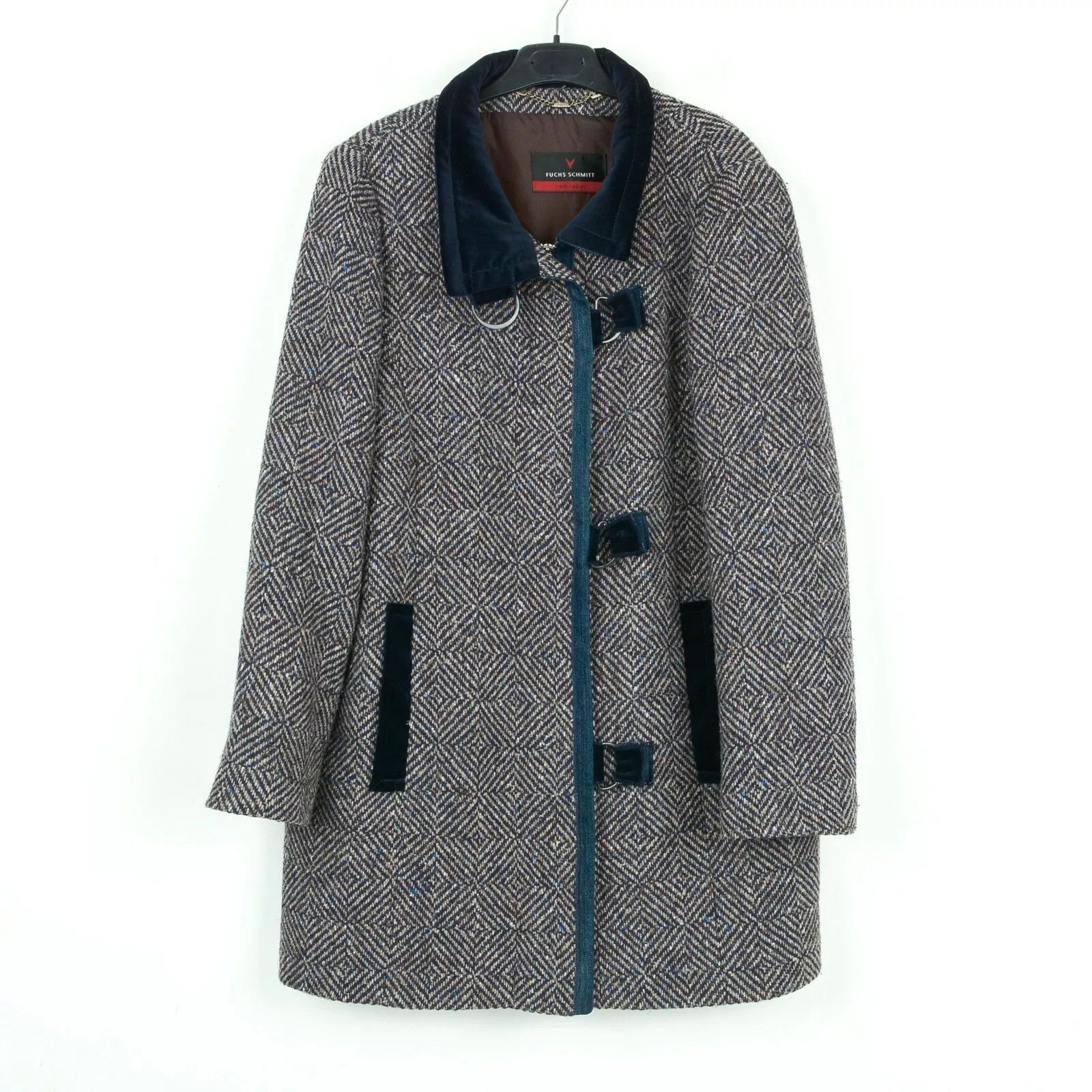Other Fuchs Schmitt Red Label Women XL Coat Overcoat Collared Size XL / US 12-14 / IT 48-50 - 1 Thumbnail