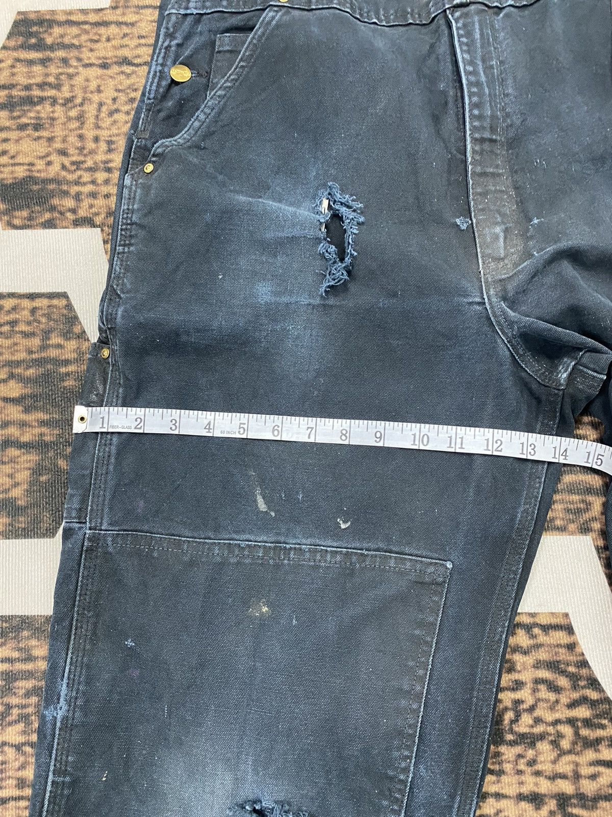 Carhartt Vintage Heavily worn Carhartt Dungarees-38x28 Size US L / EU 52-54 / 3 - 18 Thumbnail