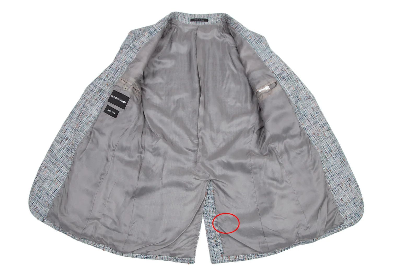 Emporio Armani Fancy T 2B Jacket in Light Blue Size 46 Size US S / EU 44-46 / 1 - 10 Thumbnail