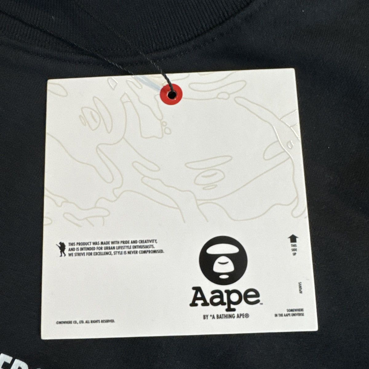 Aape Bape AAPE Anniversary Moon Face Black Crewneck Size US XL / EU 56 / 4 - 6 Thumbnail