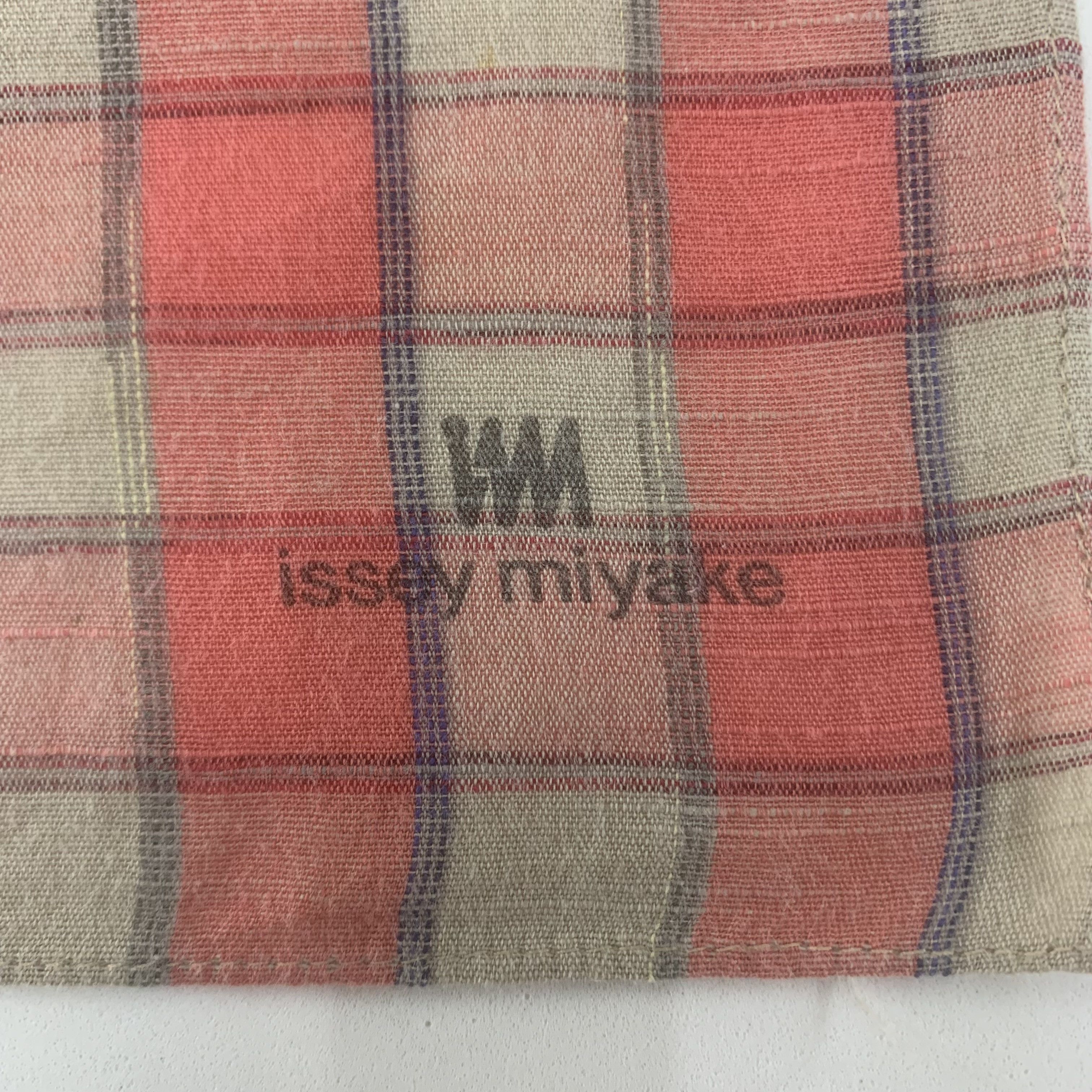 Issey Miyake Issey Miyake Handkerchief Bandana Neckerchief Pocket Square Size ONE SIZE - 4 Thumbnail