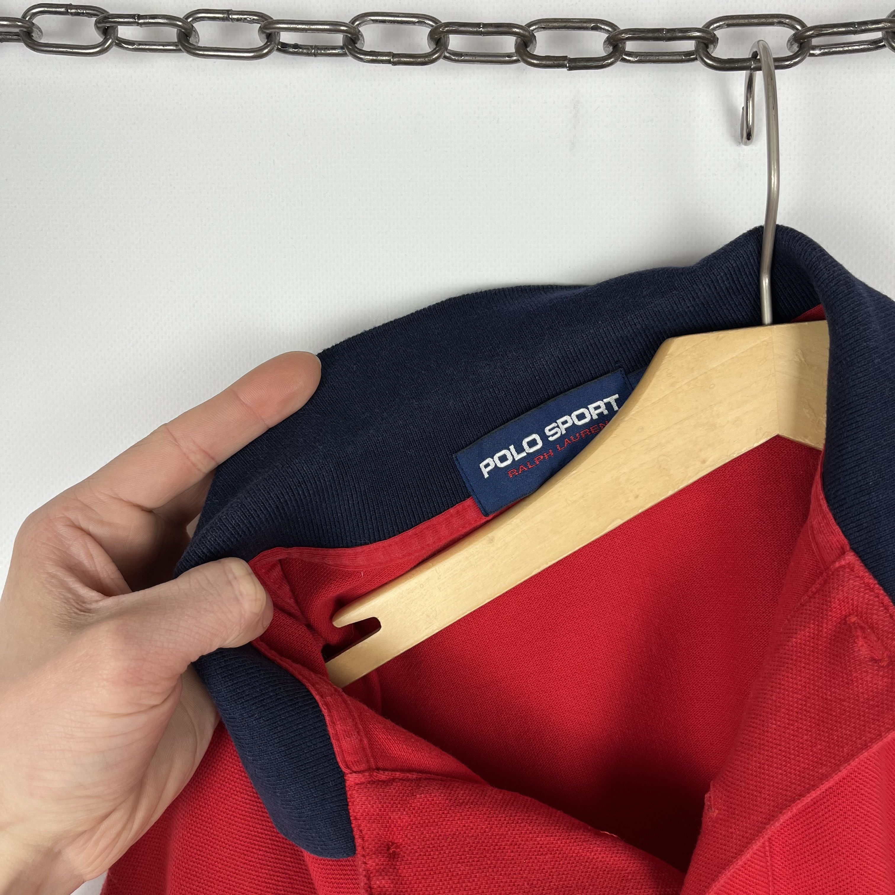 Ralph Lauren Polo Sport Ralph Lauren Big Logo Polo Shirt Size US L / EU 52-54 / 3 - 17 Thumbnail