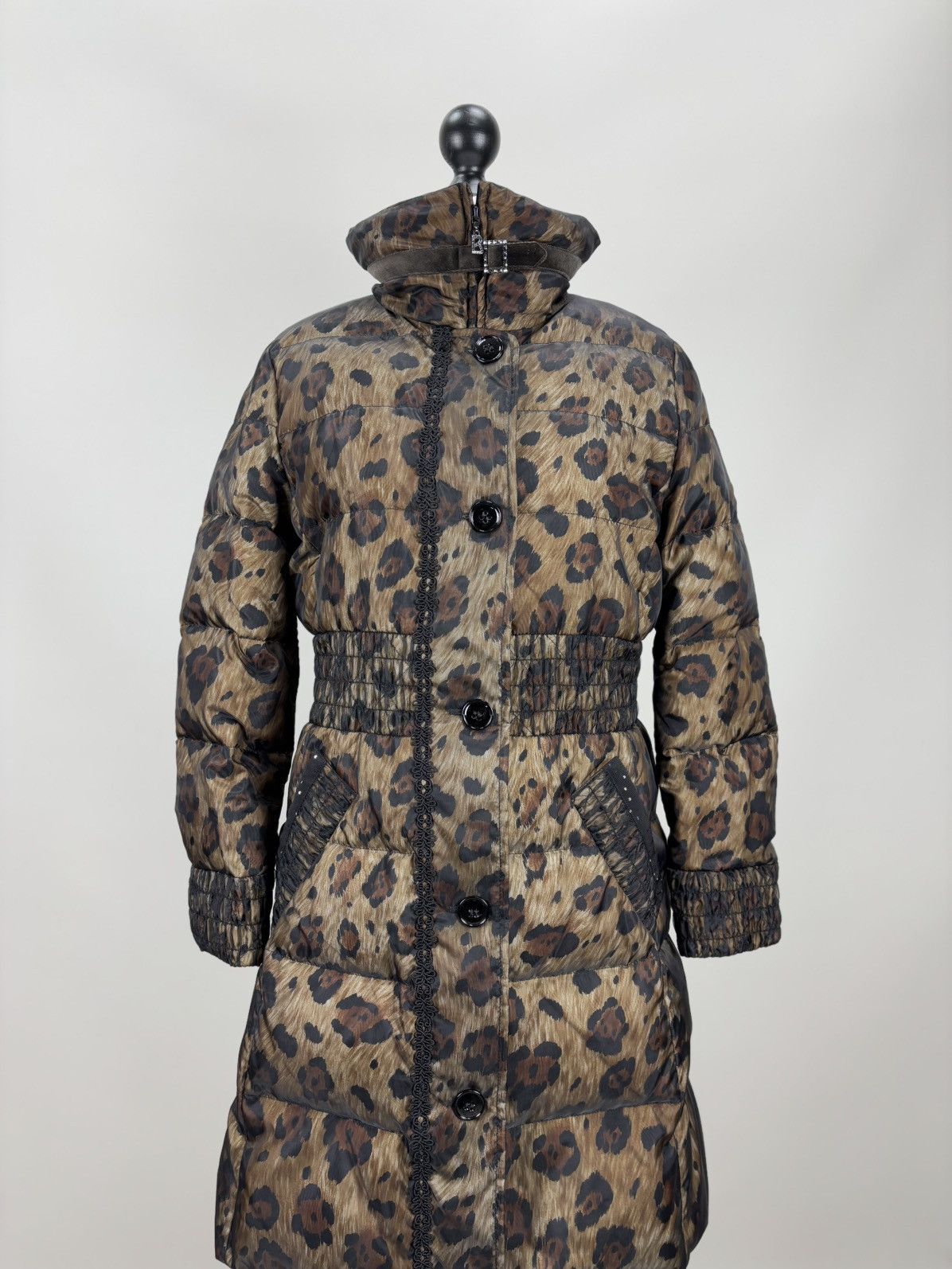 Bogner × Designer Womens parka puffer coat Sonia Bogner Size L Color Brown Size L / US 10 / IT 46 - 2 Thumbnail