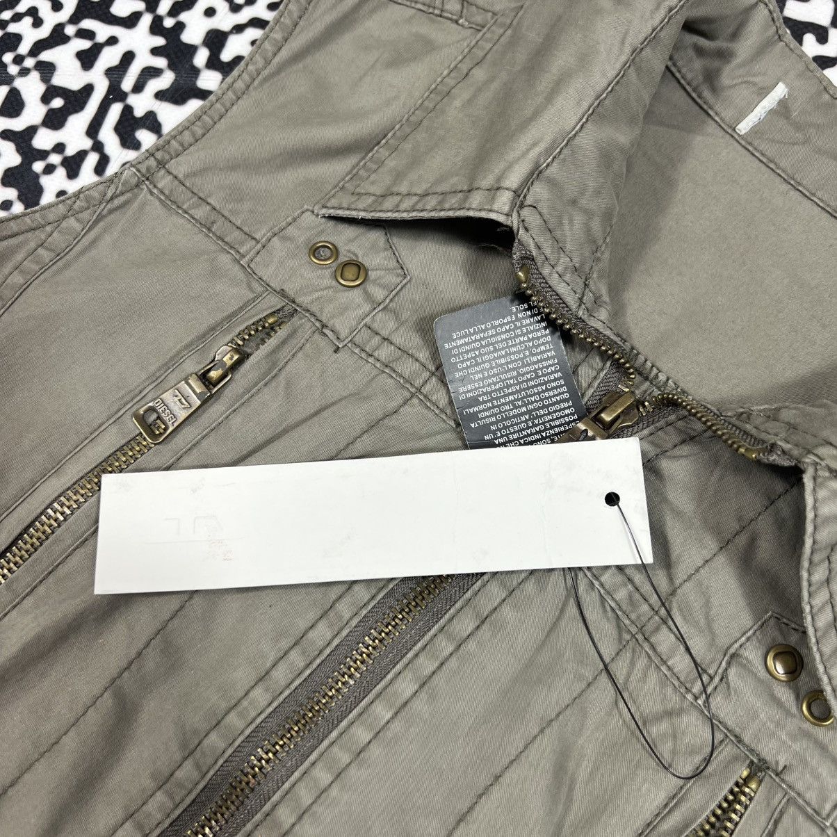Diesel Vintage Y2K Diesel Japanese Style Belted Zip Casual Dress Size S / US 4 / IT 40 - 18 Thumbnail