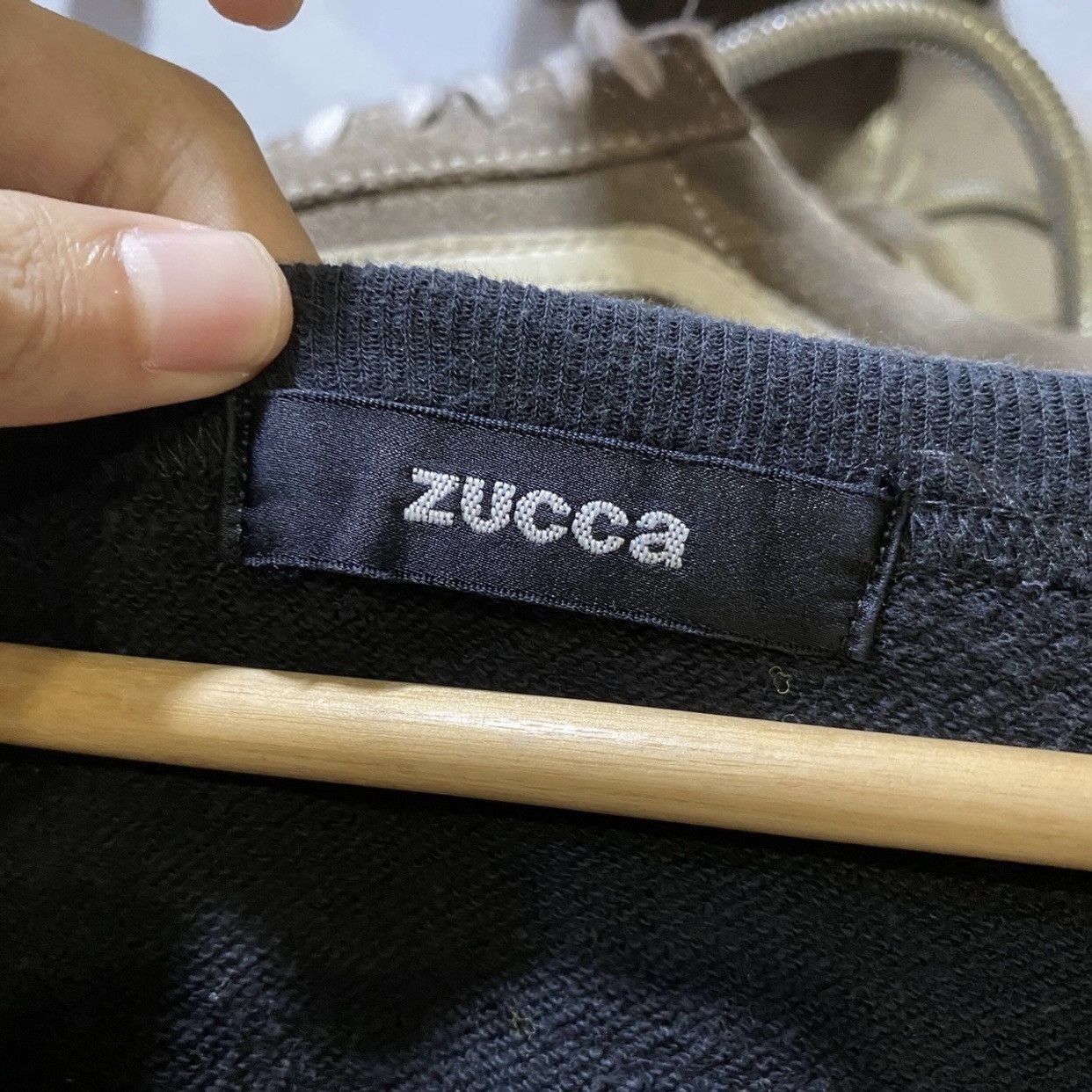 CABANE de ZUCCa × Issey Miyake × Zucca Vintage Zucca by Issey Miyake Sweatshirt Size US M / EU 48-50 / 2 - 4 Thumbnail