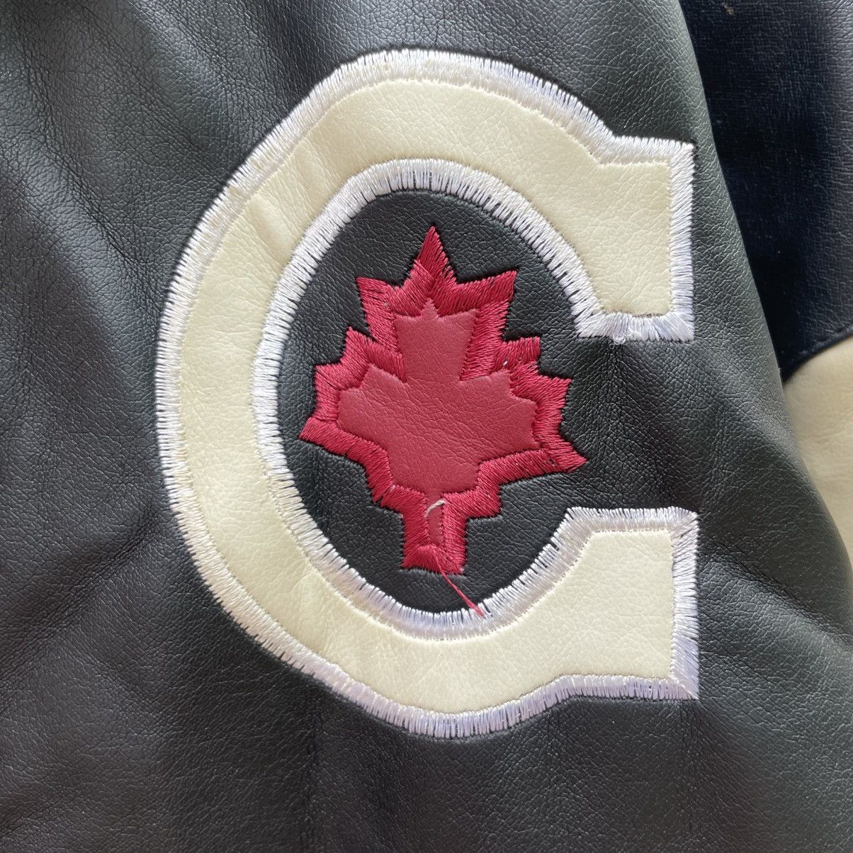 Vintage 💥Vintage Boxer American Big Log Canada Flag Jacket Size US XL / EU 56 / 4 - 7 Thumbnail