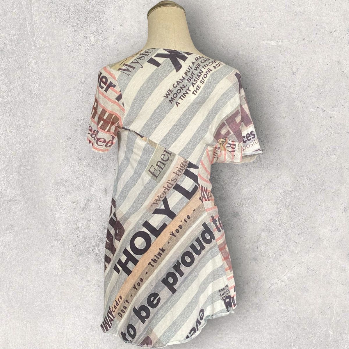 Nozomi Ishiguro 2012 Asymmetric Cut And Sew Tunic Size M / US 6-8 / IT 42-44 - 4 Thumbnail