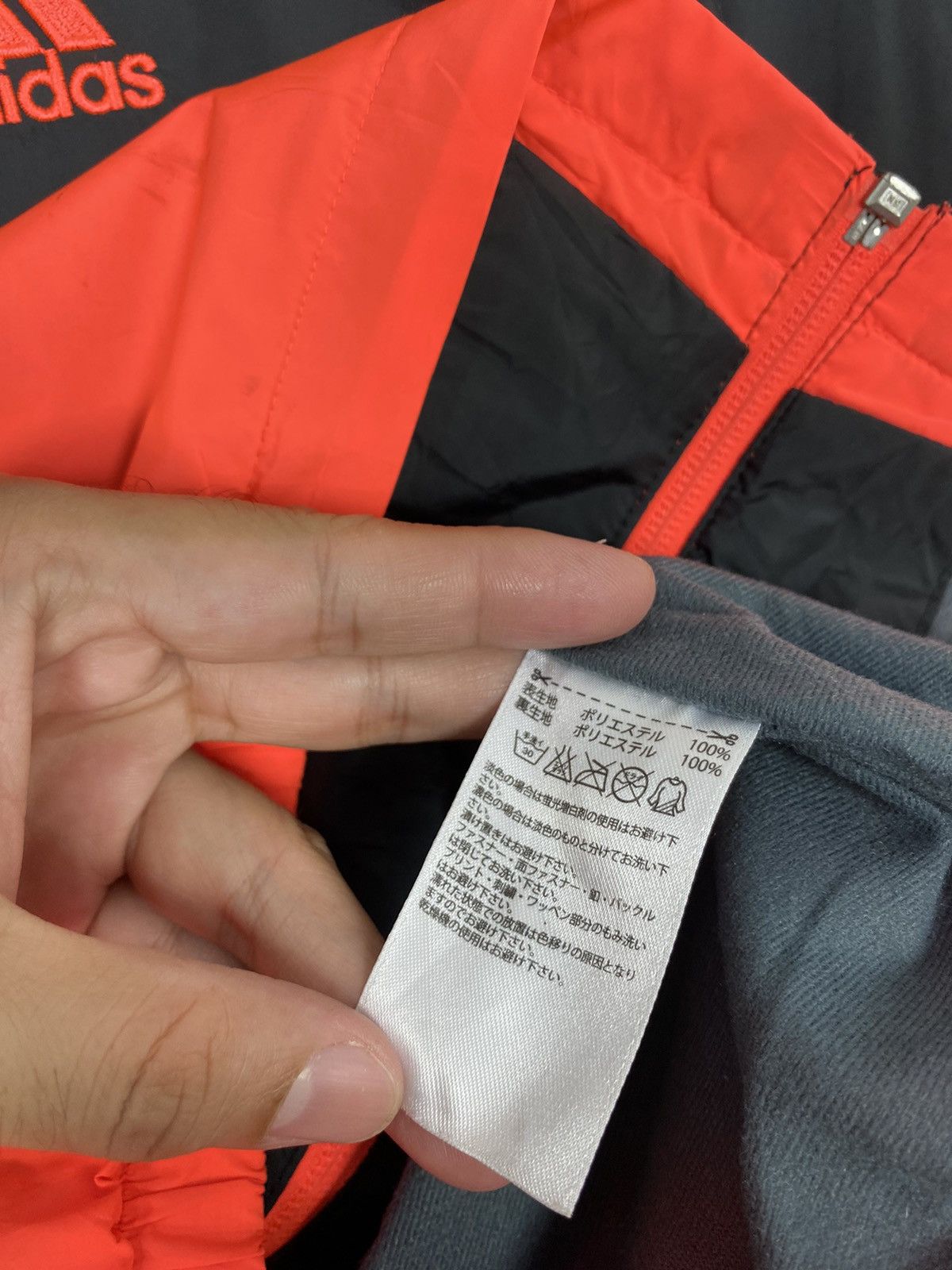 Adidas Adidas Windbreaker Big Logo for Boys Size US M / EU 48-50 / 2 - 8 Thumbnail