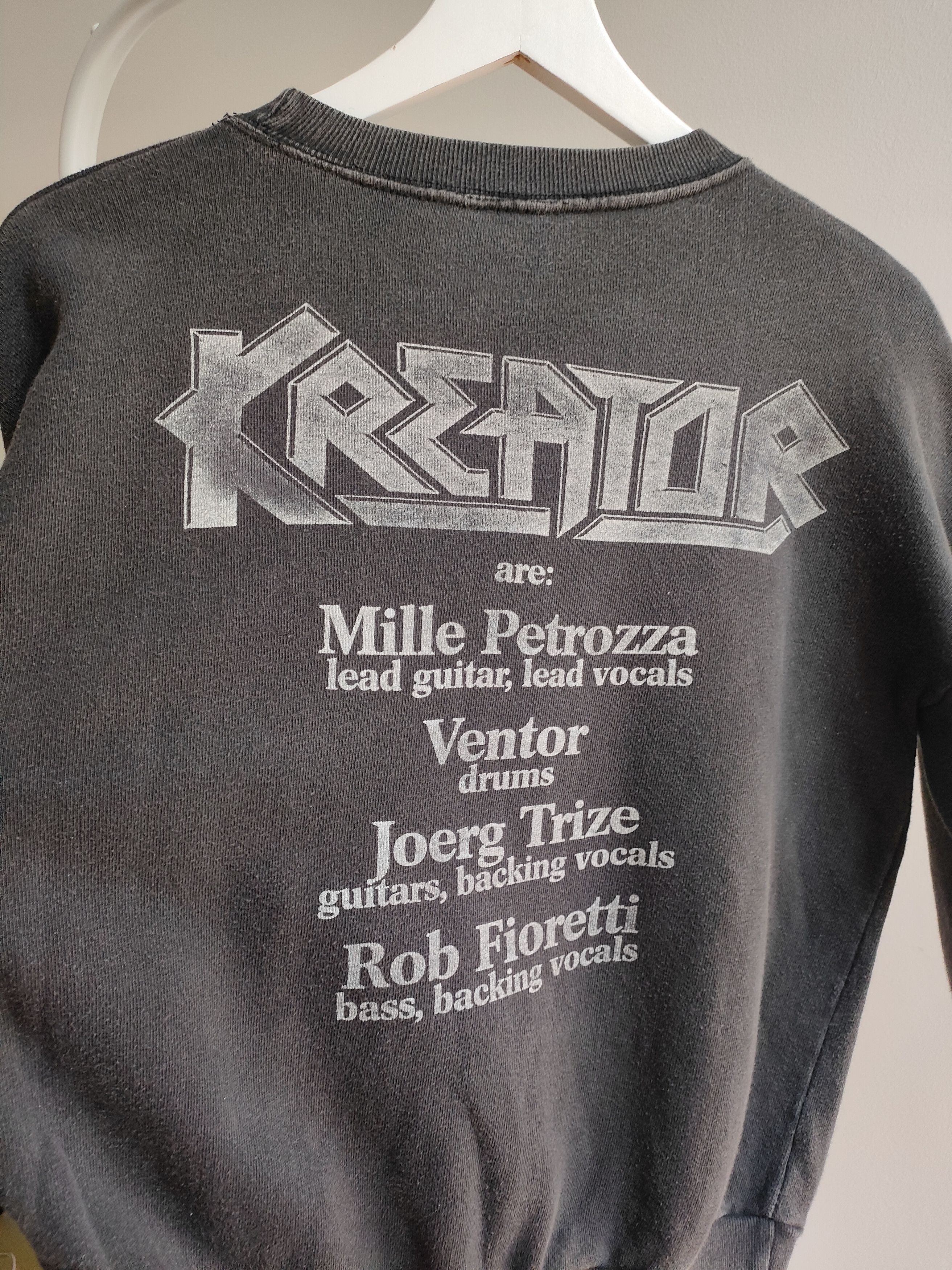 Vintage 80s Kreator Vintage Crewneck Official Merch Size US S / EU 44-46 / 1 - 3 Thumbnail