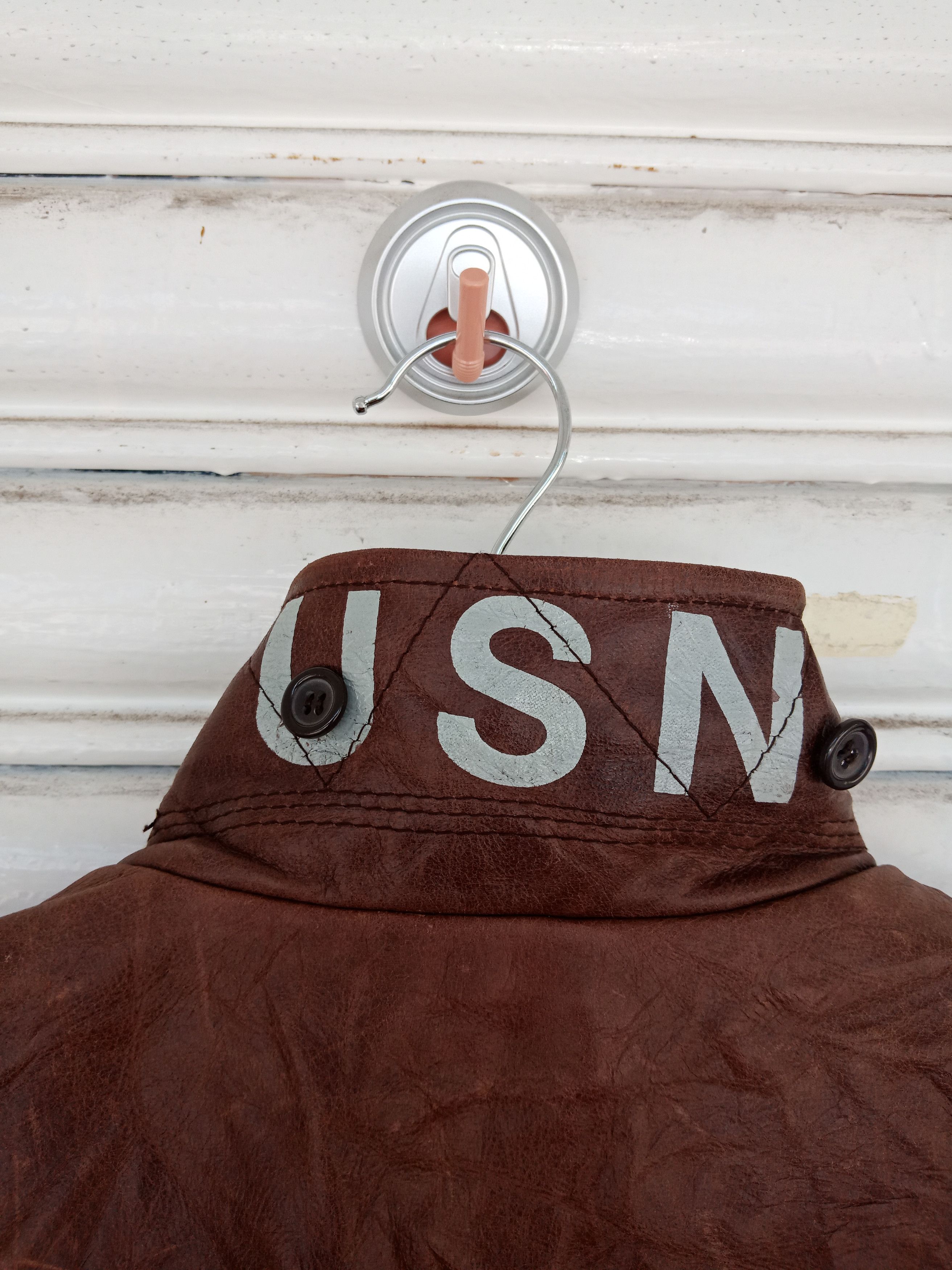 Leather G1 USN Midway Pearl Harbor Leather Jacket Size US M / EU 48-50 / 2 - 6 Thumbnail