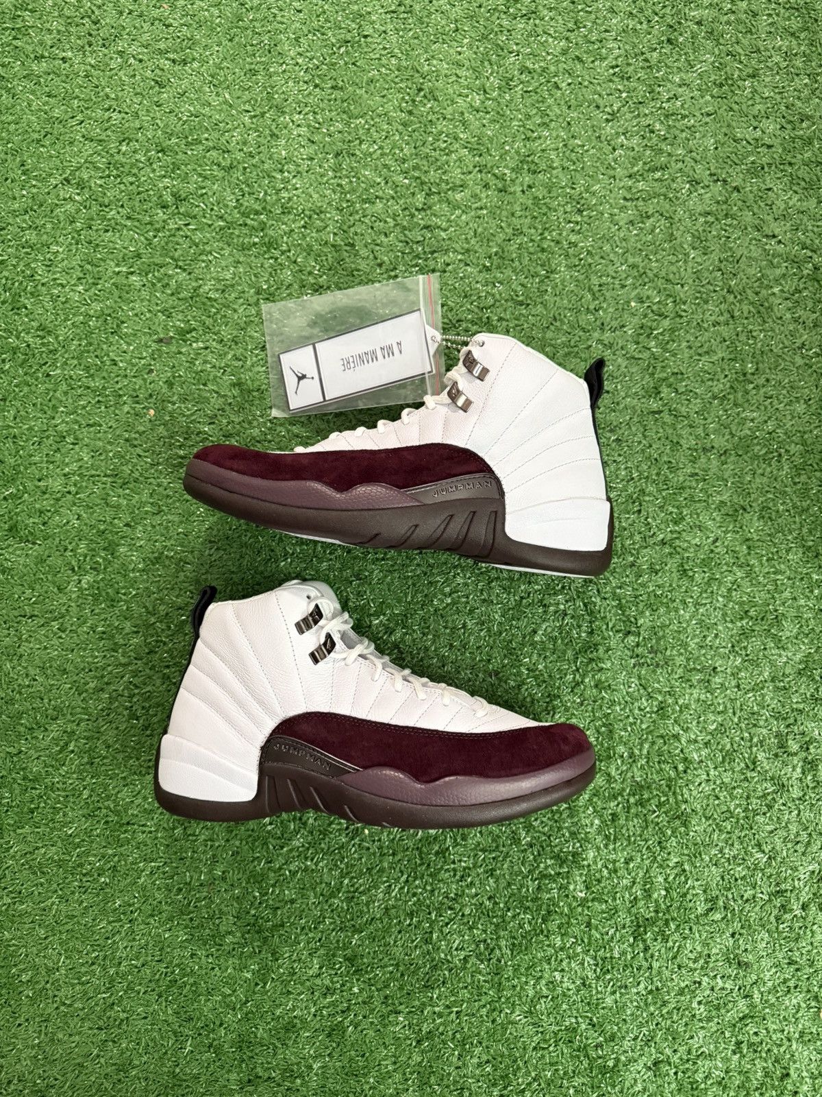 A Ma Maniere WOMEN'S A MA MANIÉRE AIR JORDAN XII "WHITE" Size US 9 / IT 39 - 7 Thumbnail