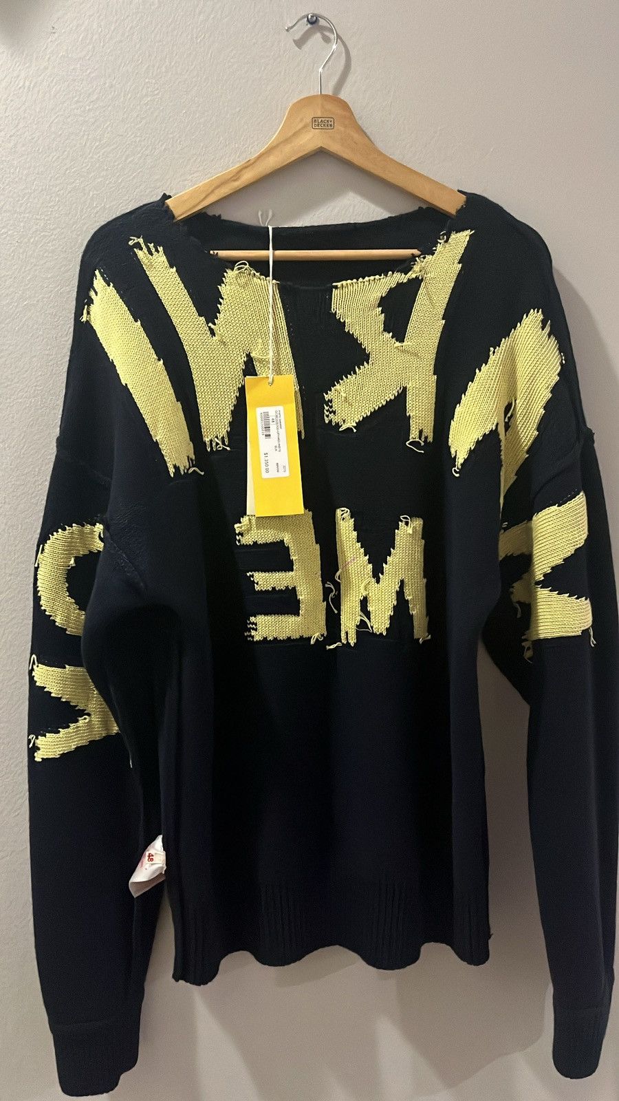 Marni ‘MARNI on ME’ NWT MARNI Reversible Knit Navy Blue Sweater Size US M / EU 48-50 / 2 - 6 Thumbnail