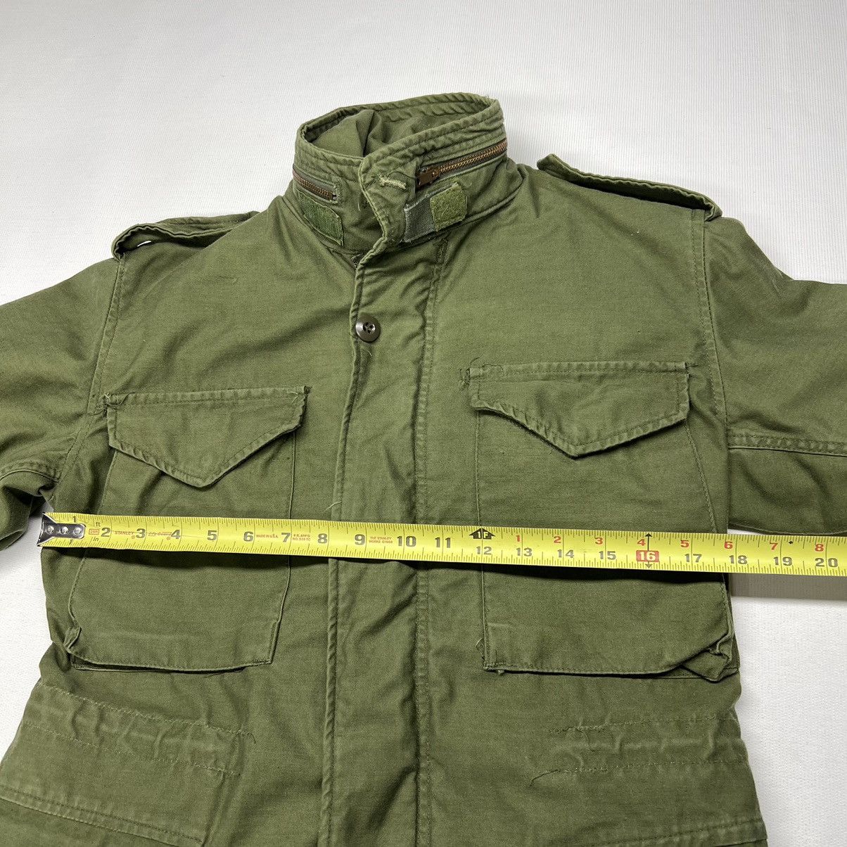 Alpha Industries × Vintage Alpha Industries Field Coat Short Cold Weather M65 Jacket Size US XS / EU 42 / 0 - 17 Thumbnail