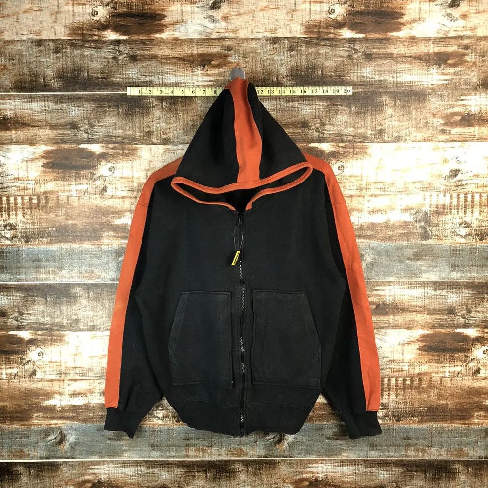 Mr. Junko Mr Junko vintage faded Black Orange Hoodie #A1515 Size US M / EU 48-50 / 2 - 4 Thumbnail