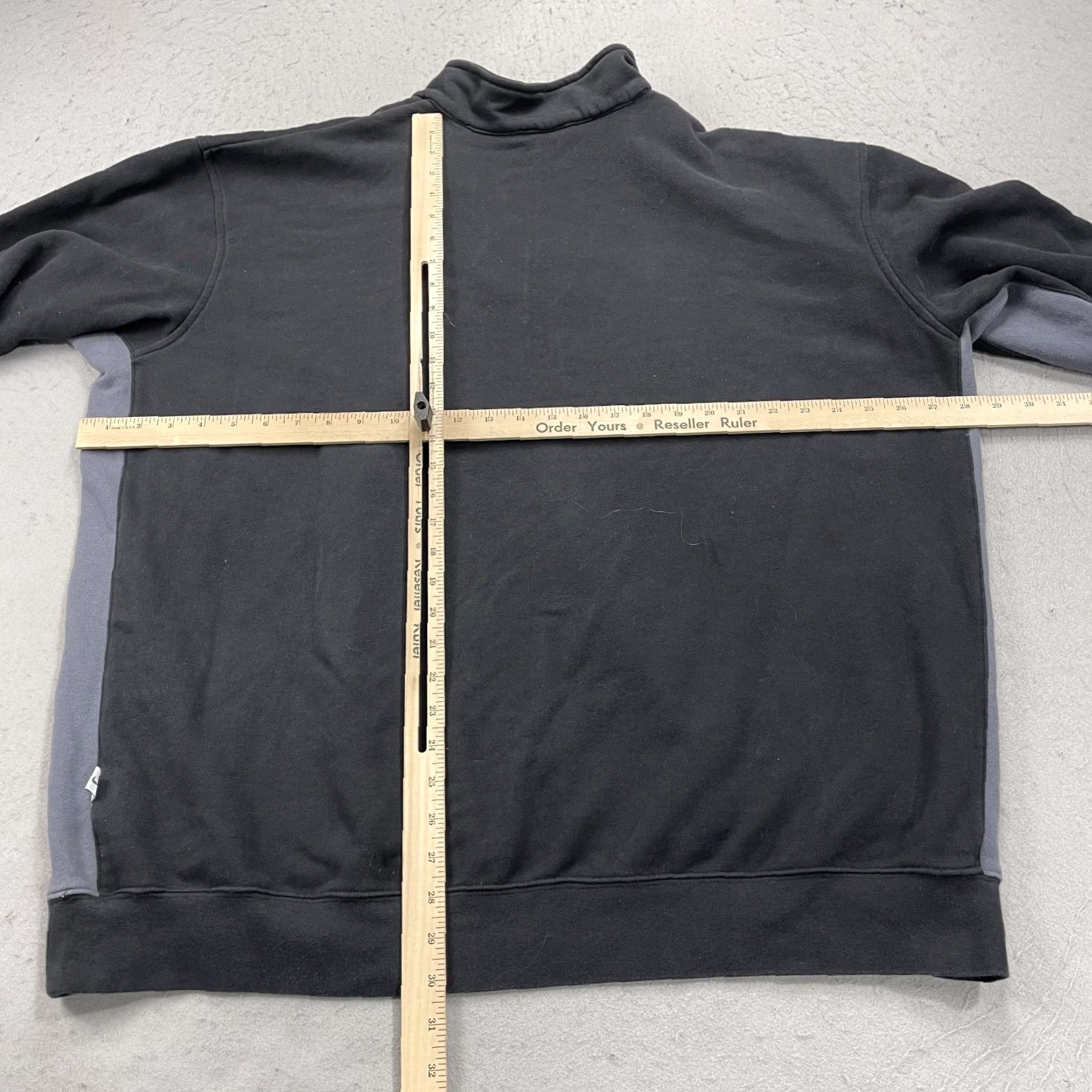 Nike VINTAGE Nike Sweatshirt Mens 2XL Black Nike Sweatshirt 2XL Black 90s Sports Logo Zip 1/4 Fleece Pullover Mens Size US XXL / EU 58 / 5 - 7 Thumbnail