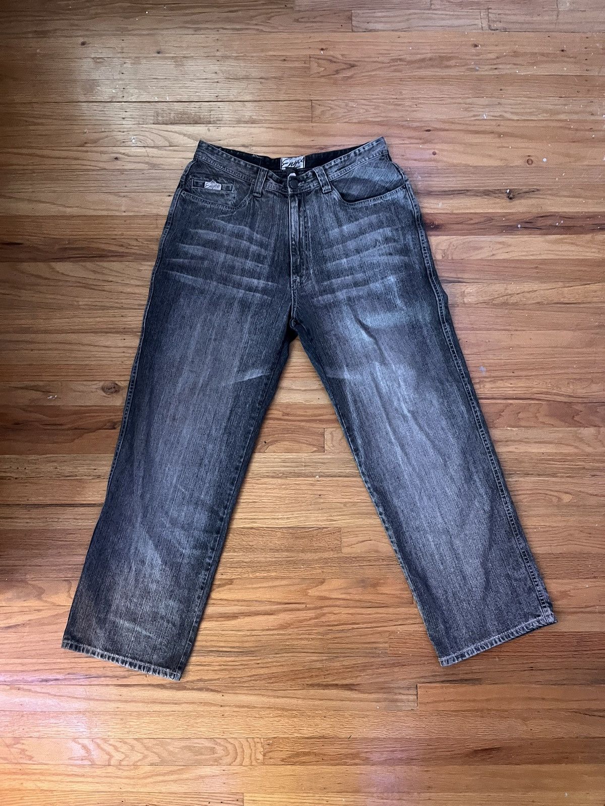 Enyce × Japanese Brand Enyce embroidered baggy jeans Size US 34 / EU 50 - 3 Thumbnail